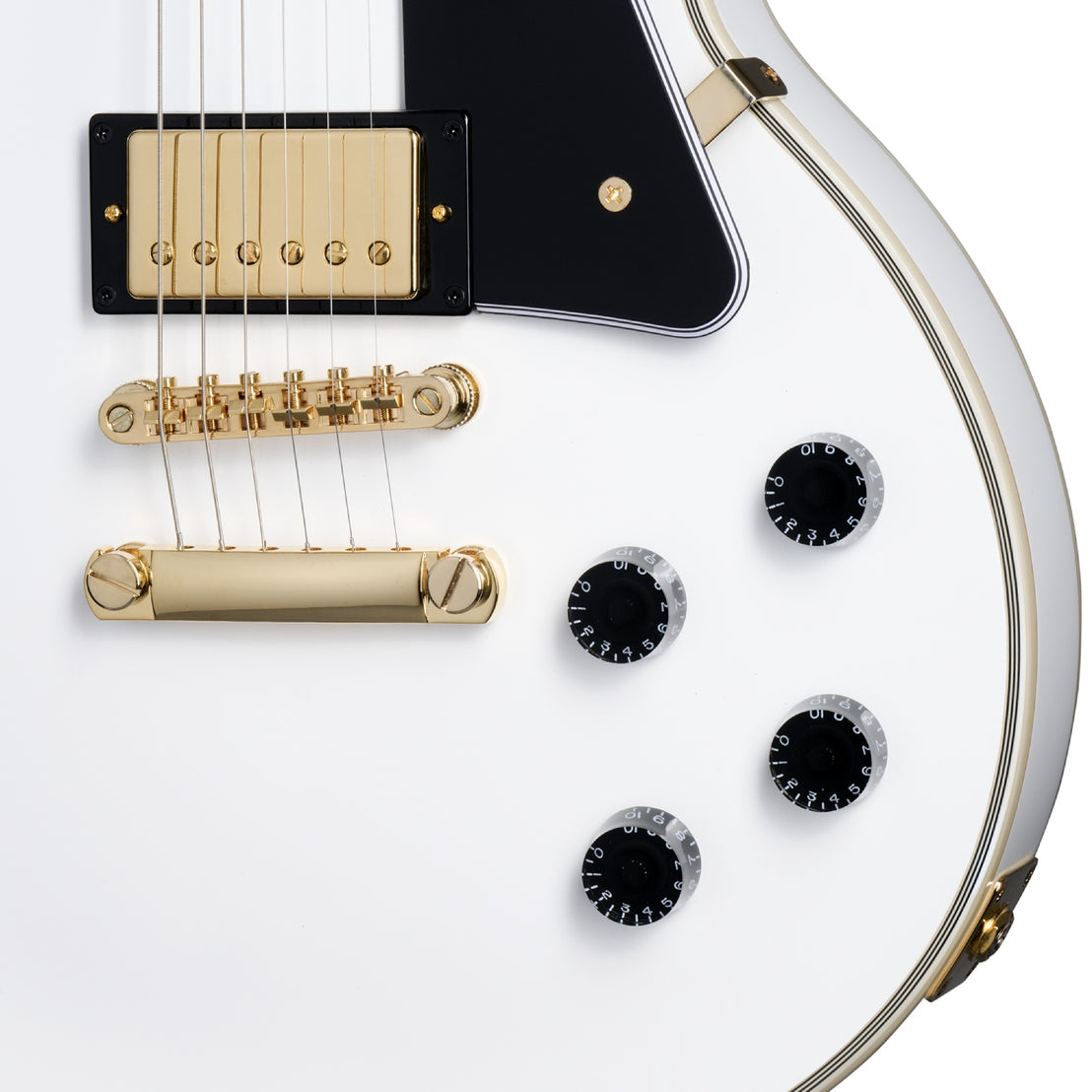 Đàn Guitar Điện Epiphone Inspired By Gibson Custom Les Paul Custom-Mai Nguyên Music