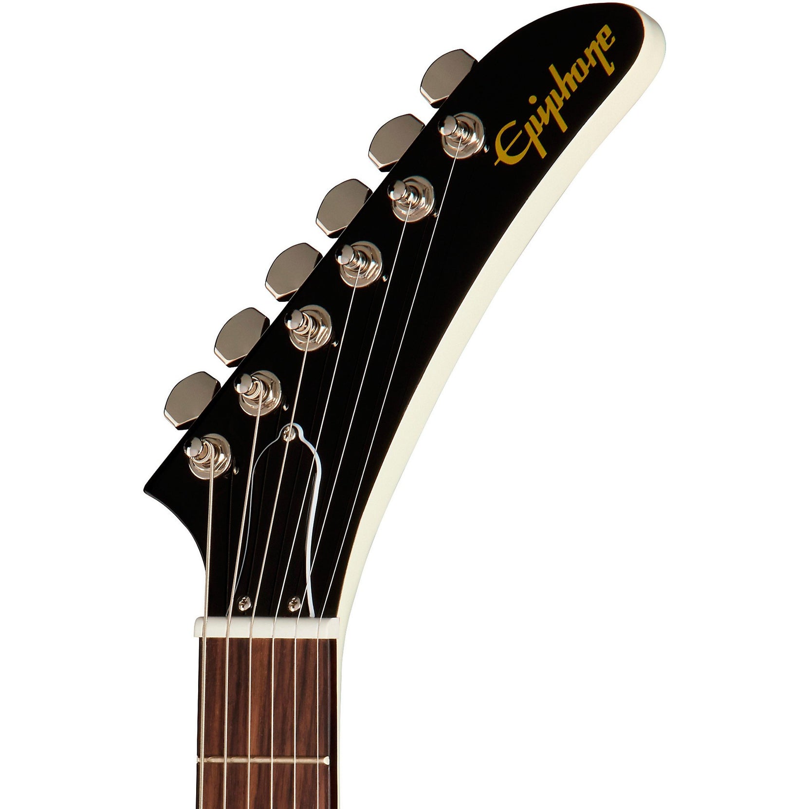 Đàn Guitar Điện Epiphone Inspired By Gibson Explorer 80s EMG - Classic White-Mai Nguyên Music