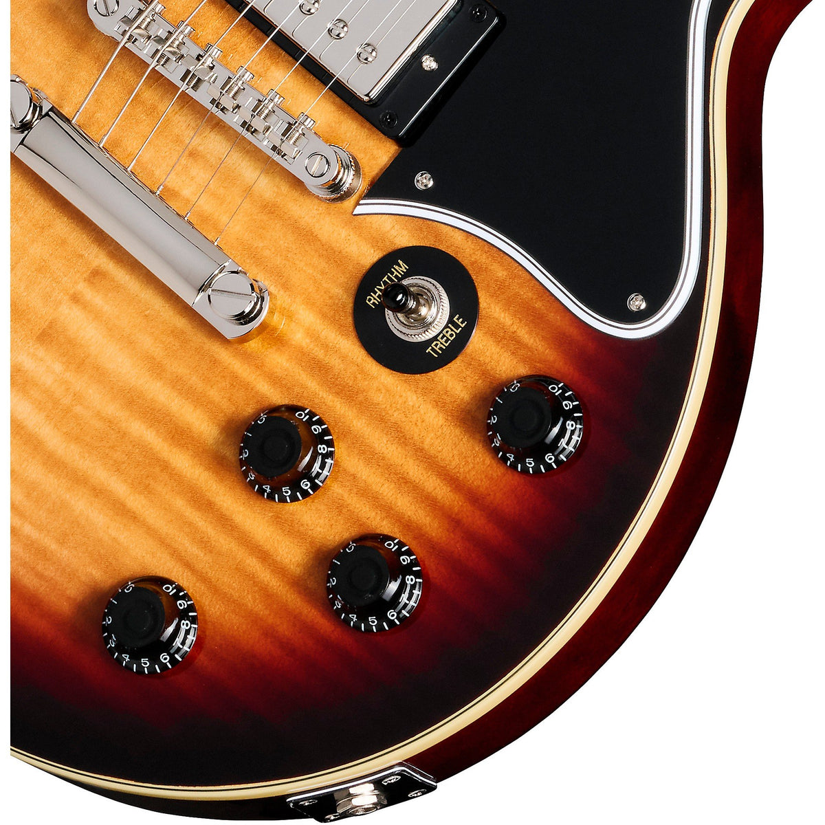 Đàn Guitar Điện Epiphone Inspired By Gibson Les Paul Special Double Cut Figured-Mai Nguyên Music
