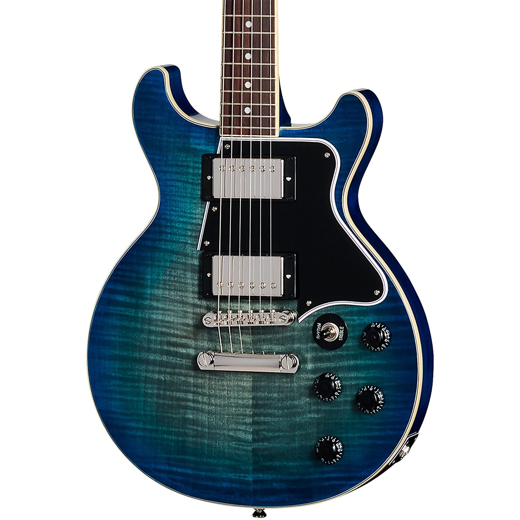 Đàn Guitar Điện Epiphone Inspired By Gibson Les Paul Special Double Cut Figured-Mai Nguyên Music