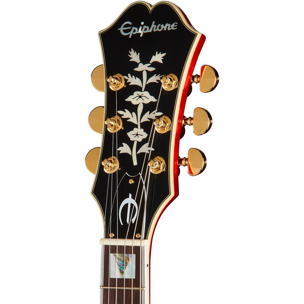 Đàn Guitar Điện Epiphone Masterbilt Gem Archer Sheraton Artist Semi-Hollowbody - Cherry Red