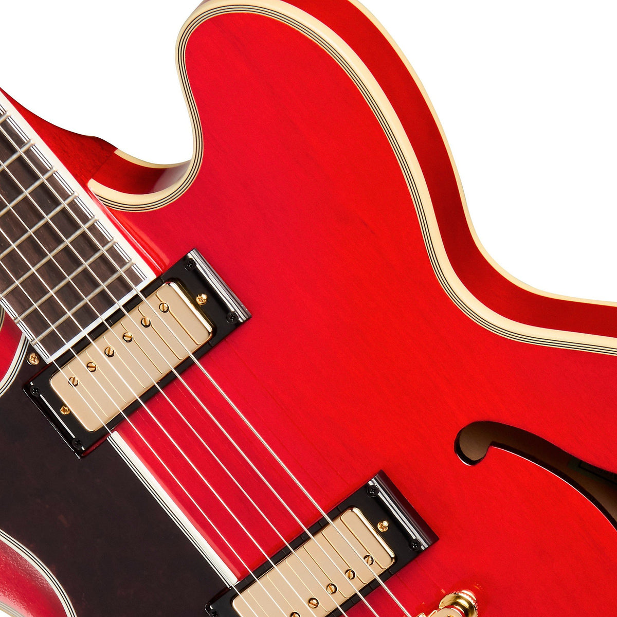 Đàn Guitar Điện Epiphone Masterbilt Gem Archer Sheraton Artist Semi-Hollowbody - Cherry Red