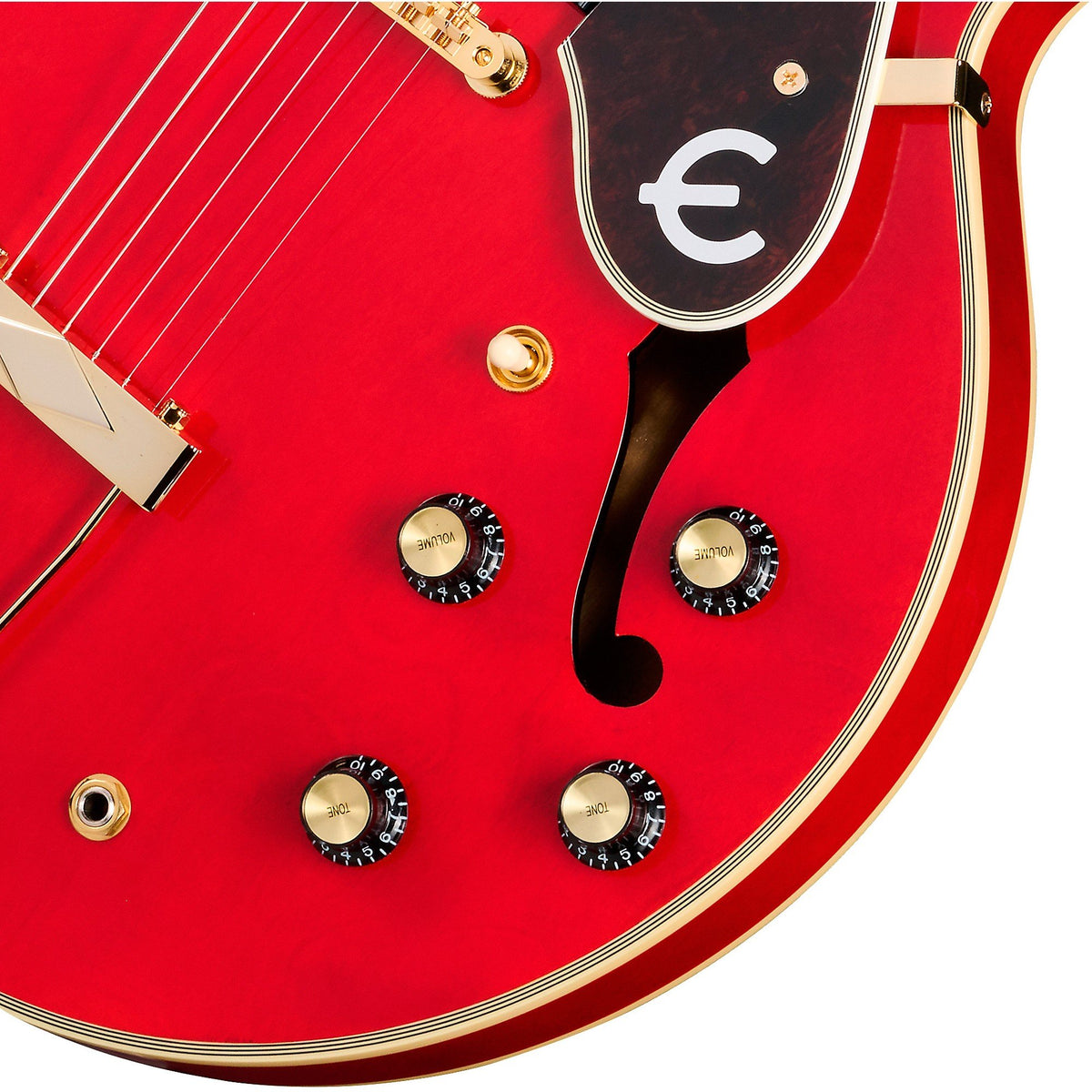 Đàn Guitar Điện Epiphone Masterbilt Gem Archer Sheraton Artist Semi-Hollowbody - Cherry Red