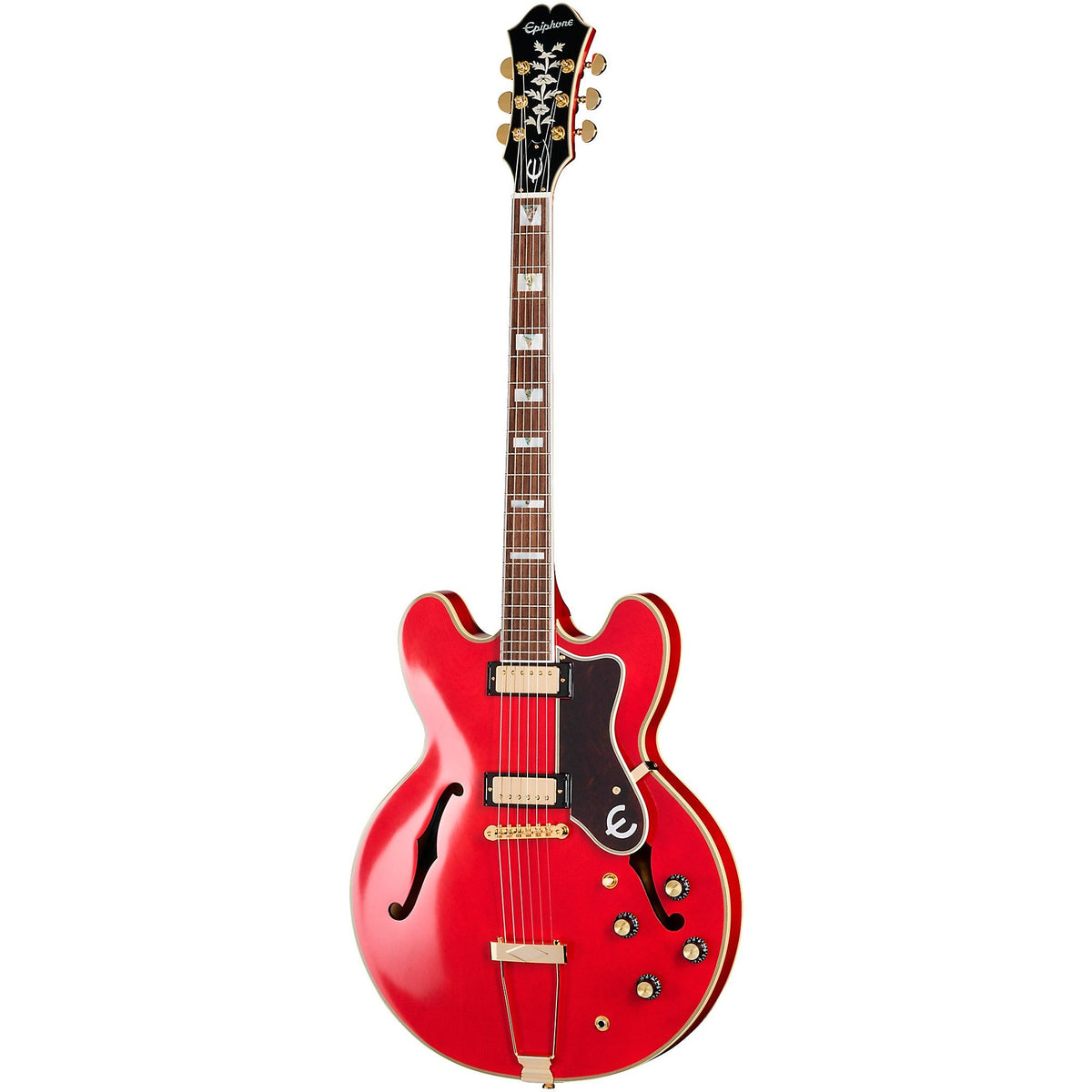 Đàn Guitar Điện Epiphone Masterbilt Gem Archer Sheraton Artist Semi-Hollowbody - Cherry Red