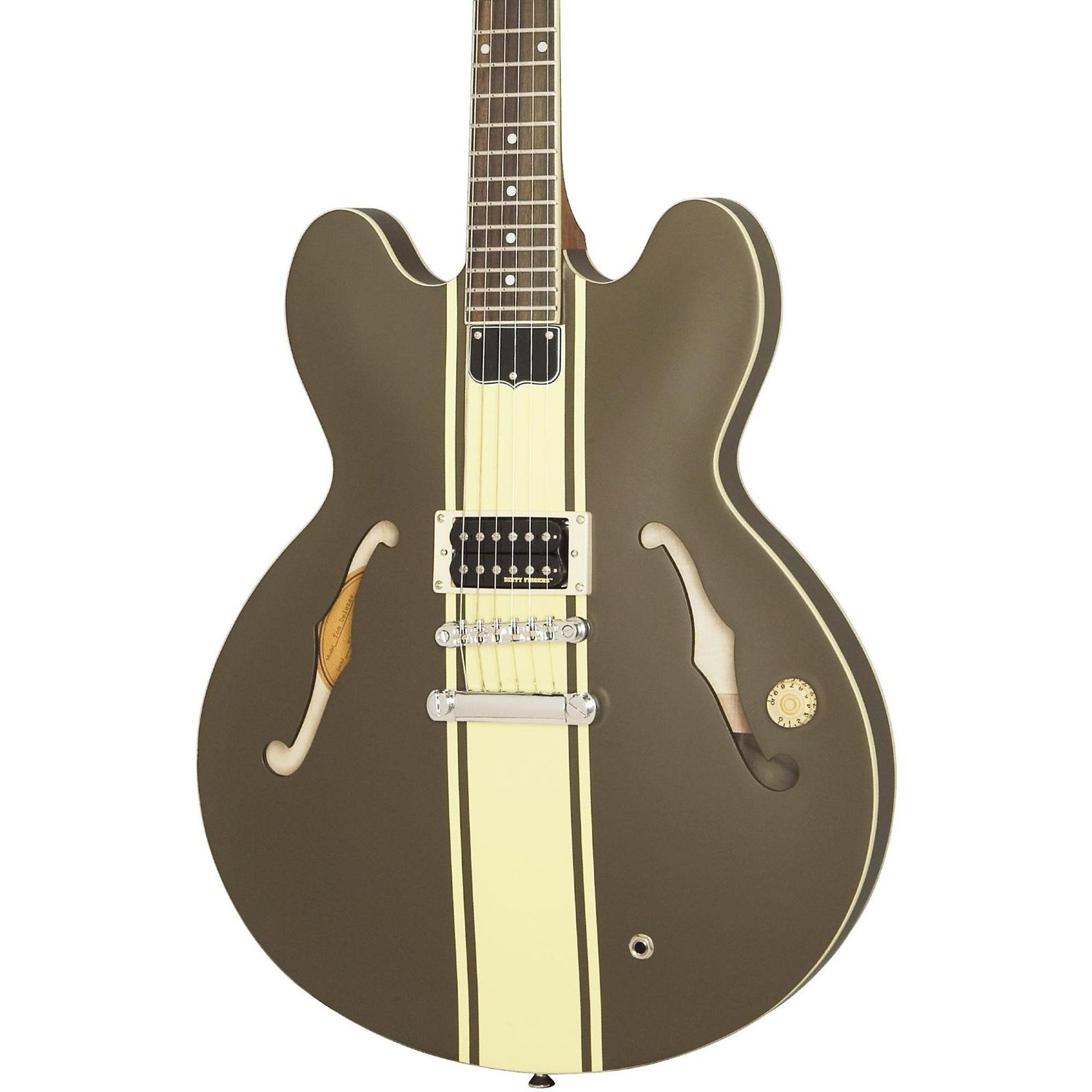 Đàn Guitar Điện Epiphone Tom Delonge ES-333 Semi-Hollow - Brown-Mai Nguyên Music