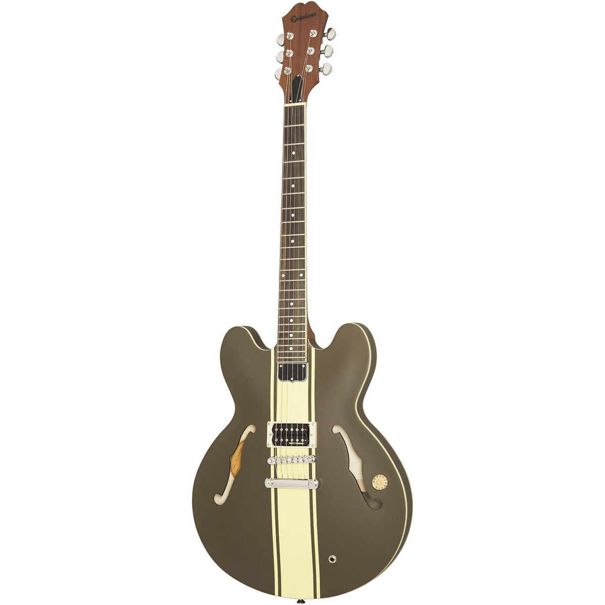 Đàn Guitar Điện Epiphone Tom Delonge ES-333 Semi-Hollow - Brown-Mai Nguyên Music