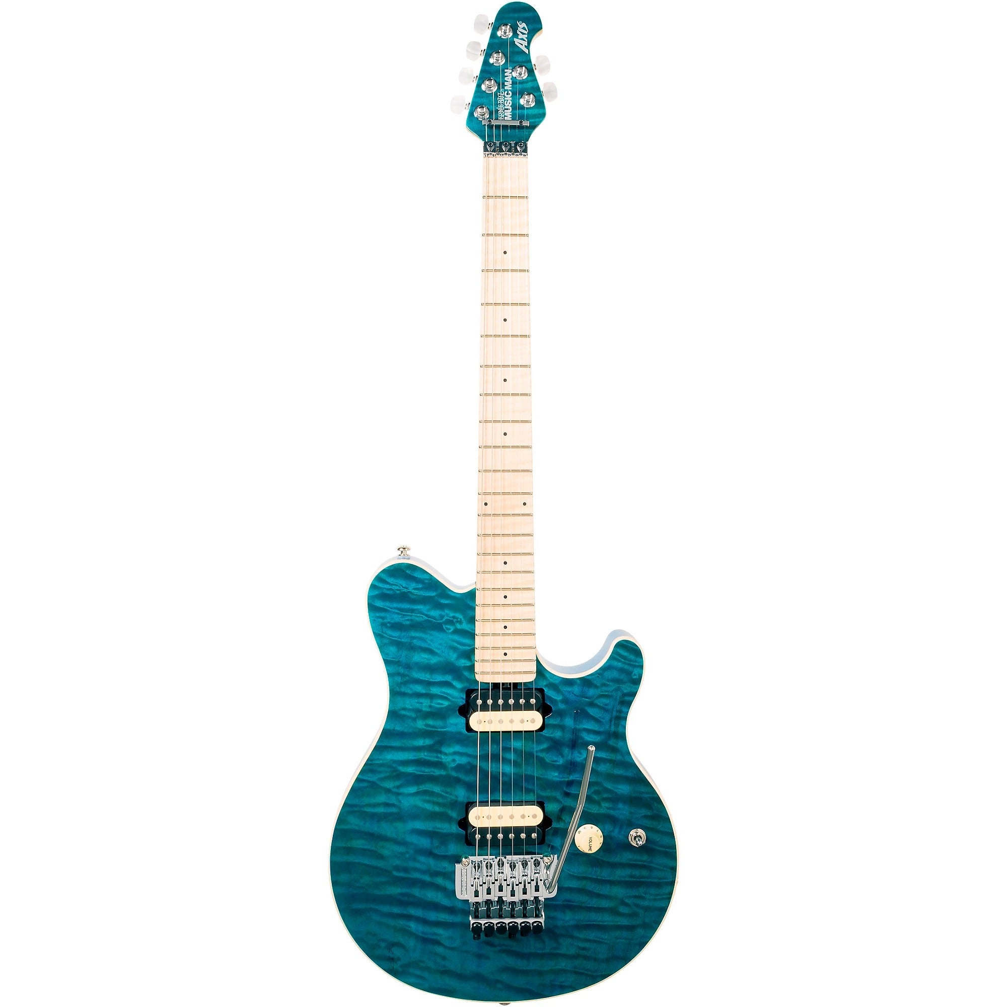 Đàn Guitar Điện Ernie Ball Music Man Axis Premium One Piece Quilt Top-Mai Nguyên Music