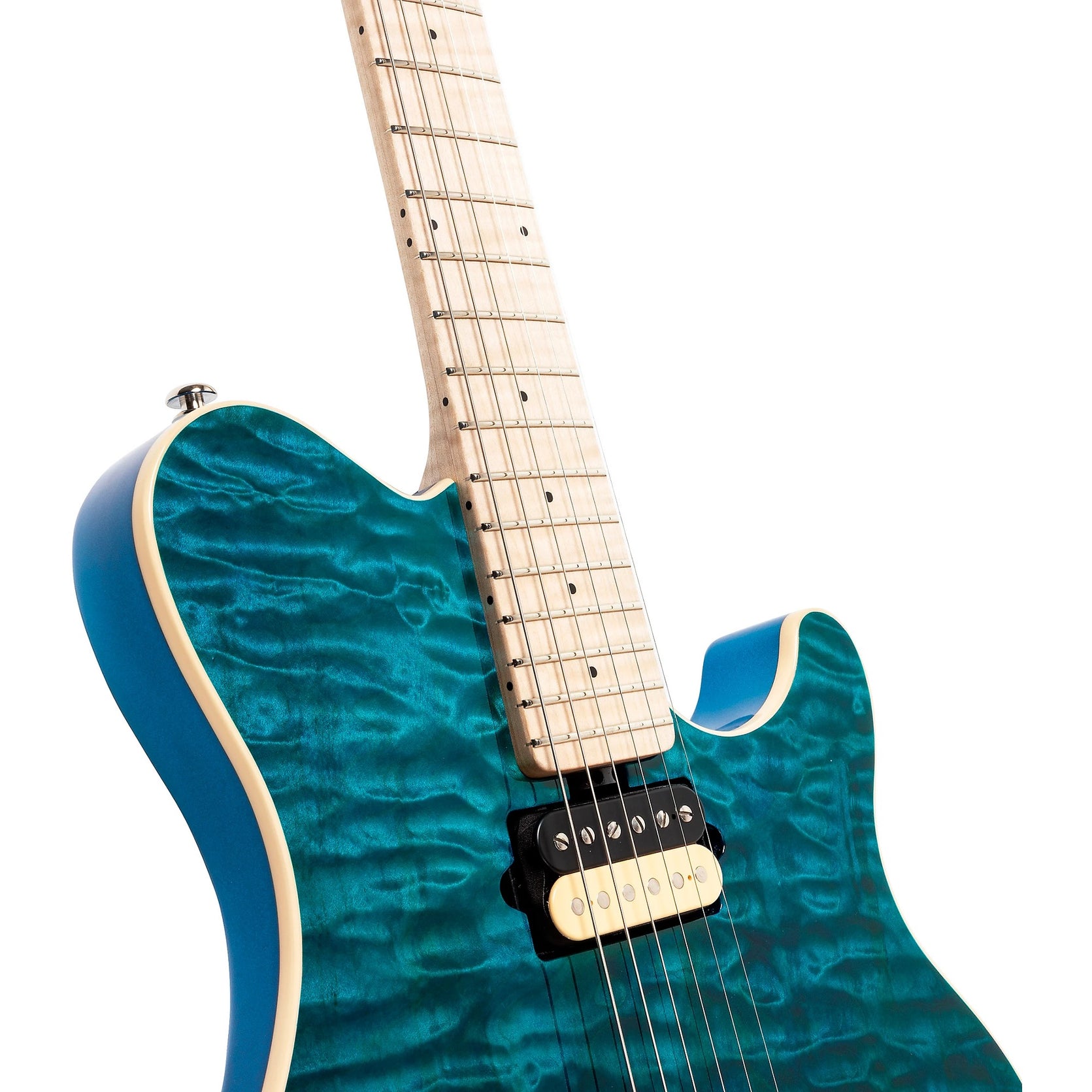 Đàn Guitar Điện Ernie Ball Music Man Axis Premium One Piece Quilt Top-Mai Nguyên Music