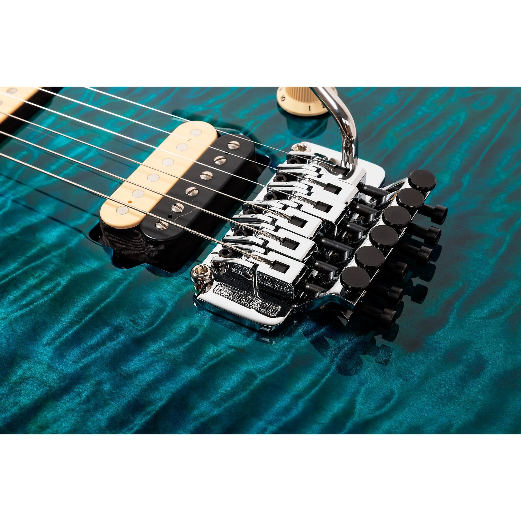 Đàn Guitar Điện Ernie Ball Music Man Axis Premium One Piece Quilt Top-Mai Nguyên Music