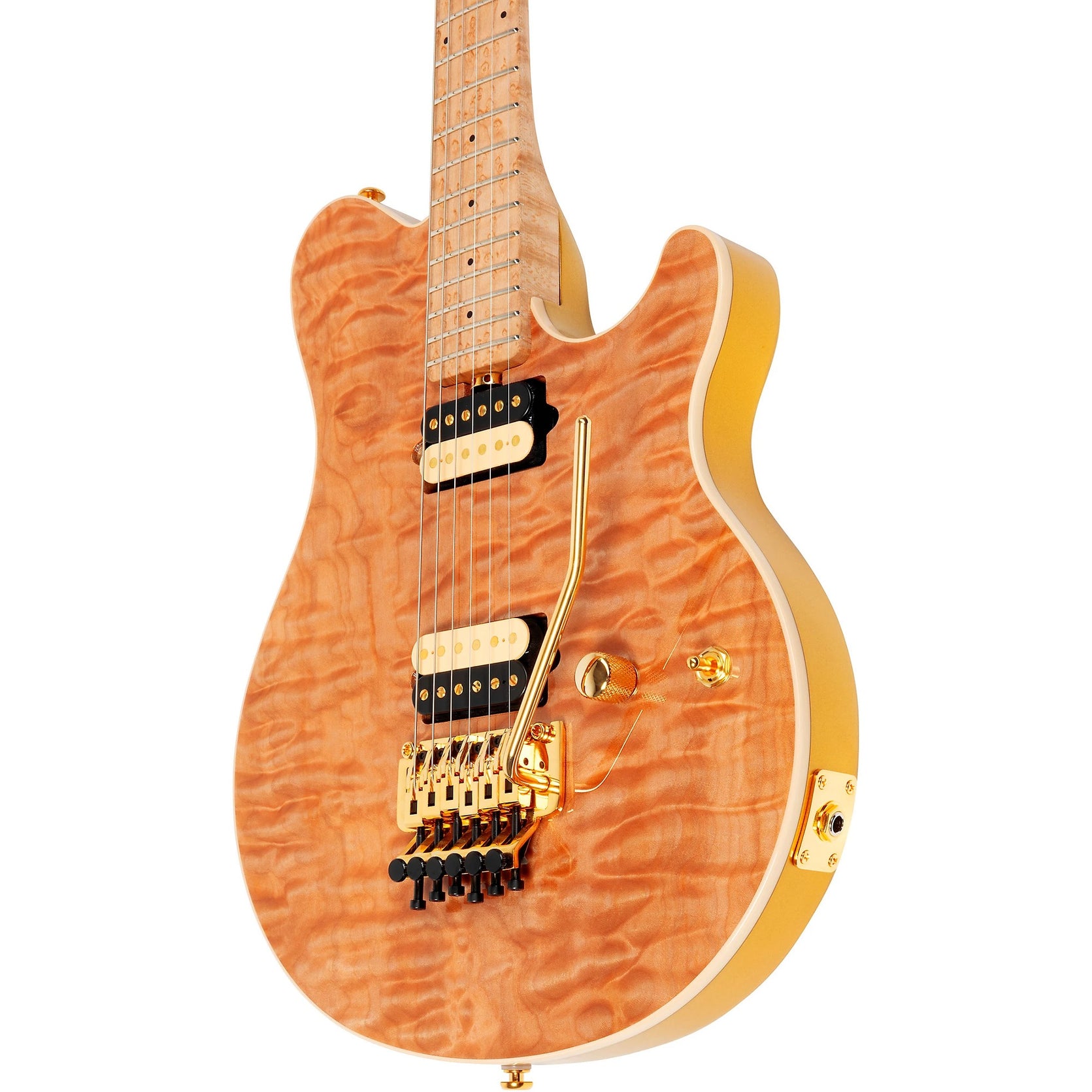 Đàn Guitar Điện Ernie Ball Music Man Axis Premium One Piece Quilt Top-Mai Nguyên Music