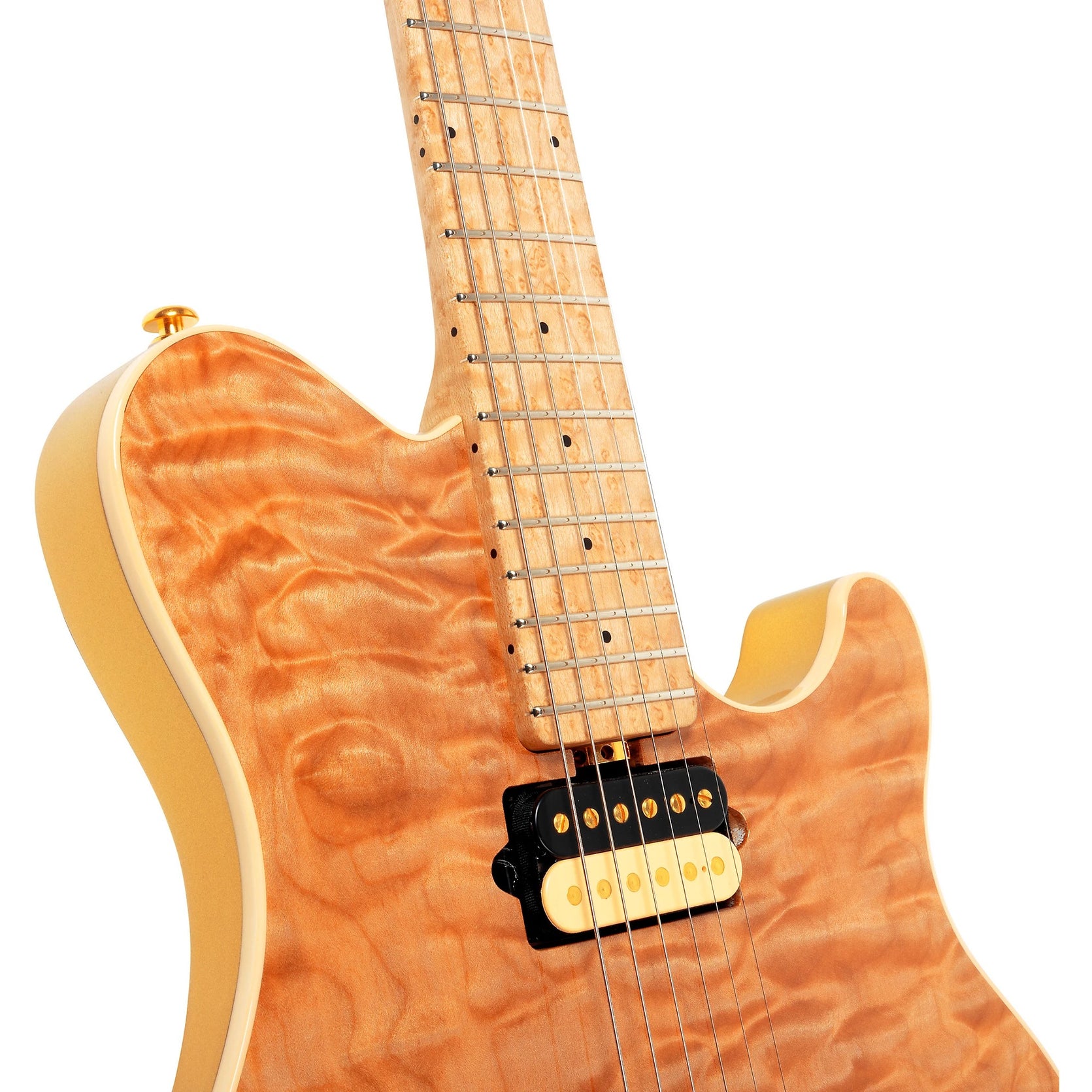 Đàn Guitar Điện Ernie Ball Music Man Axis Premium One Piece Quilt Top-Mai Nguyên Music