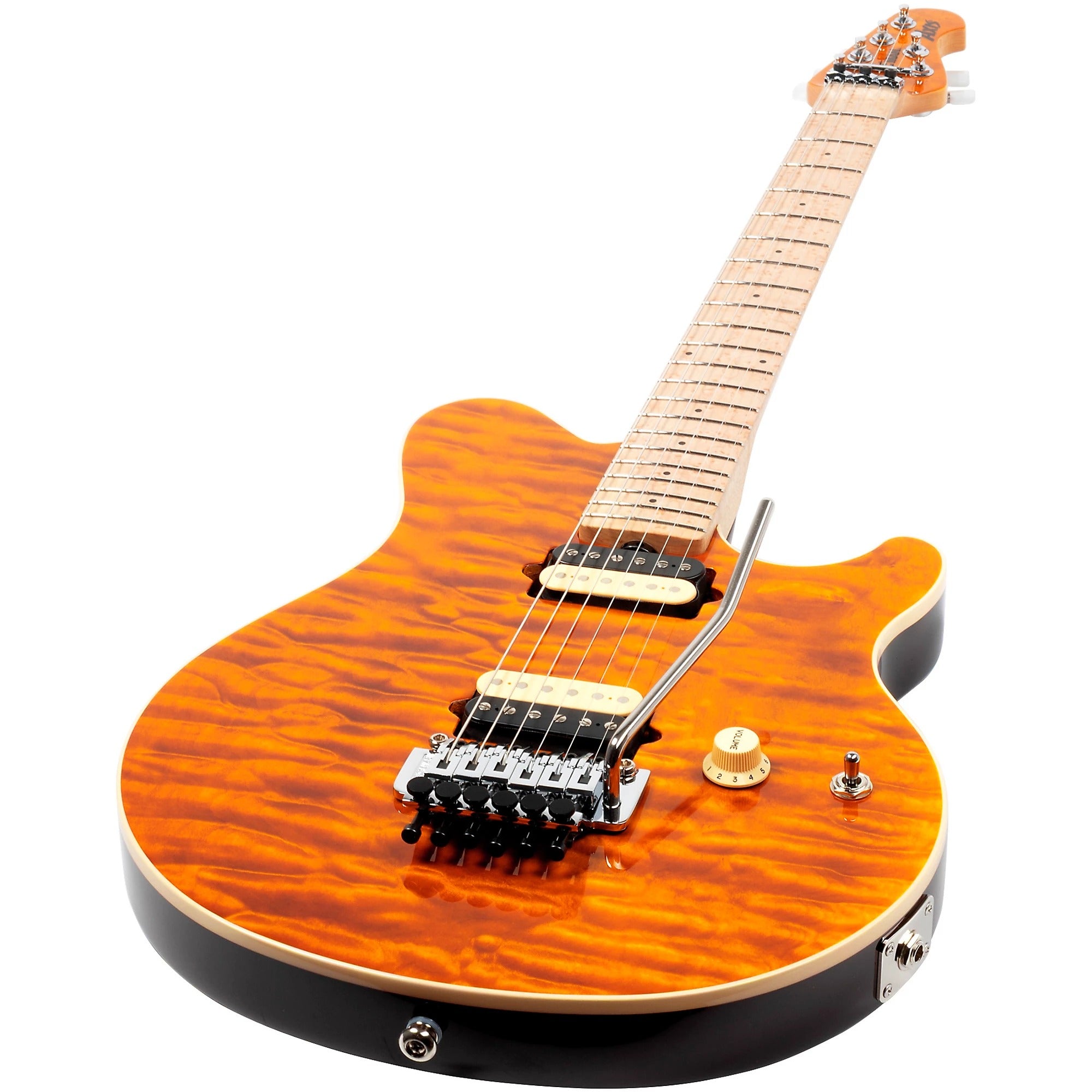 Đàn Guitar Điện Ernie Ball Music Man Axis Premium One Piece Quilt Top-Mai Nguyên Music