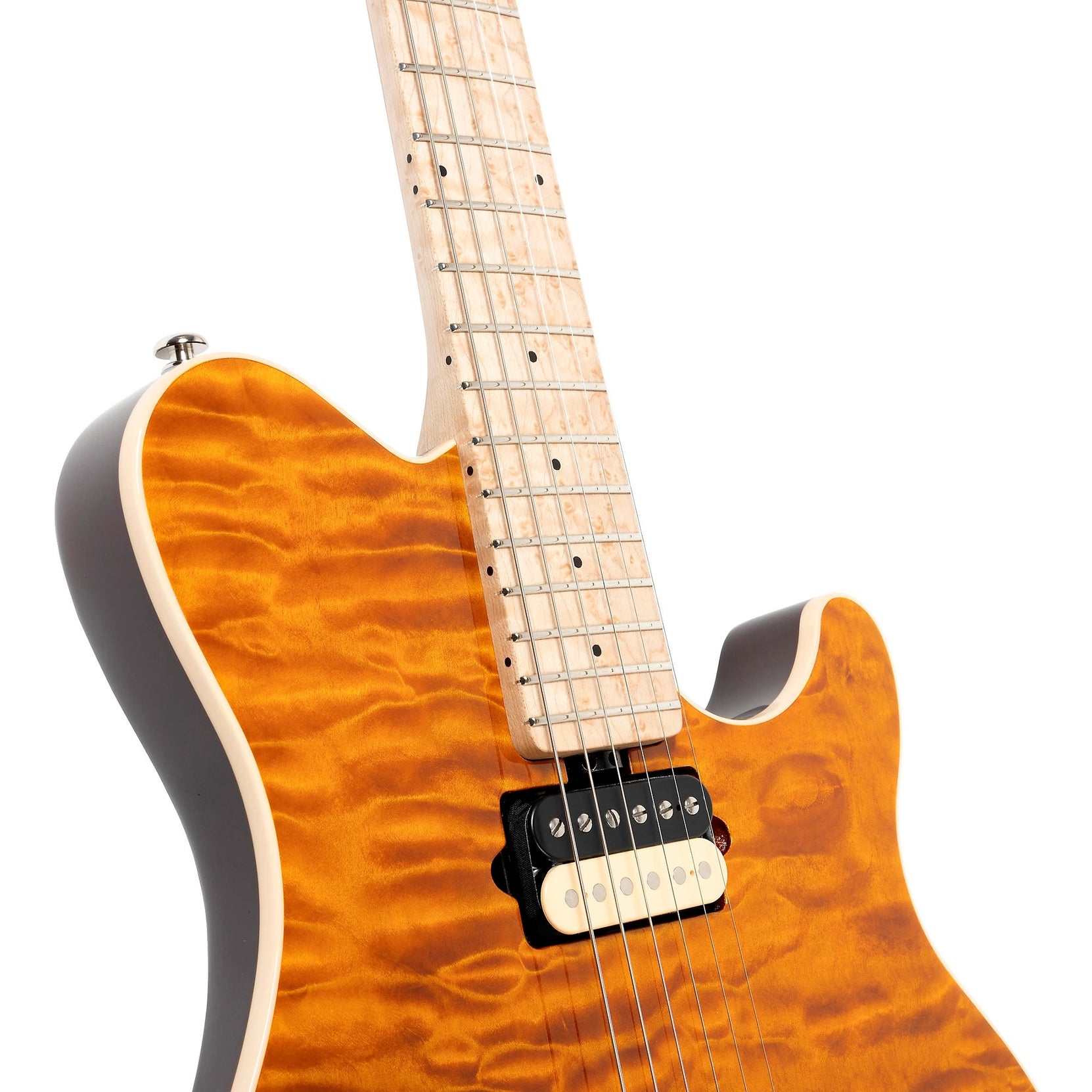 Đàn Guitar Điện Ernie Ball Music Man Axis Premium One Piece Quilt Top-Mai Nguyên Music