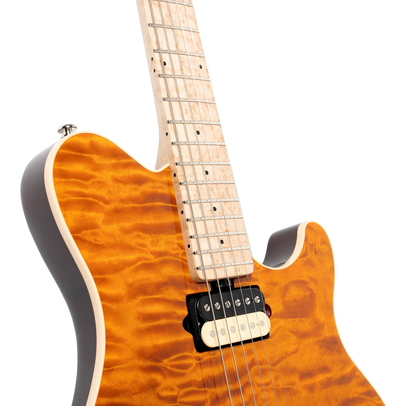 Đàn Guitar Điện Ernie Ball Music Man Axis Premium One Piece Quilt Top-Mai Nguyên Music