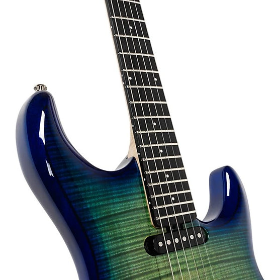 Đàn Guitar Điện Ernie Ball Music Man BFR Luke 4 HSS - Green Tide-Mai Nguyên Music