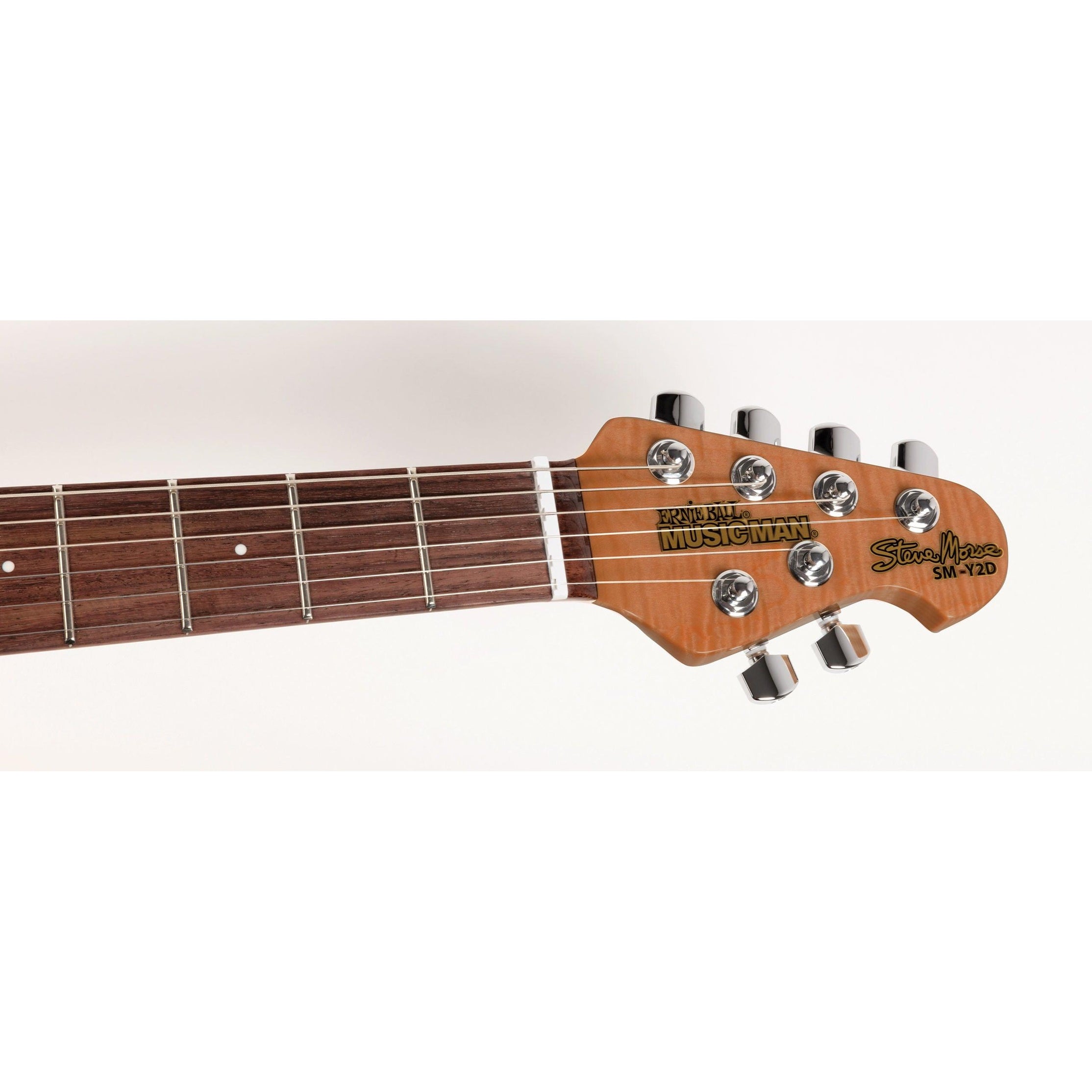 Đàn Guitar Điện Ernie Ball Music Man Steve Morse Y2D Signature - Blue Burst Flame-Mai Nguyên Music