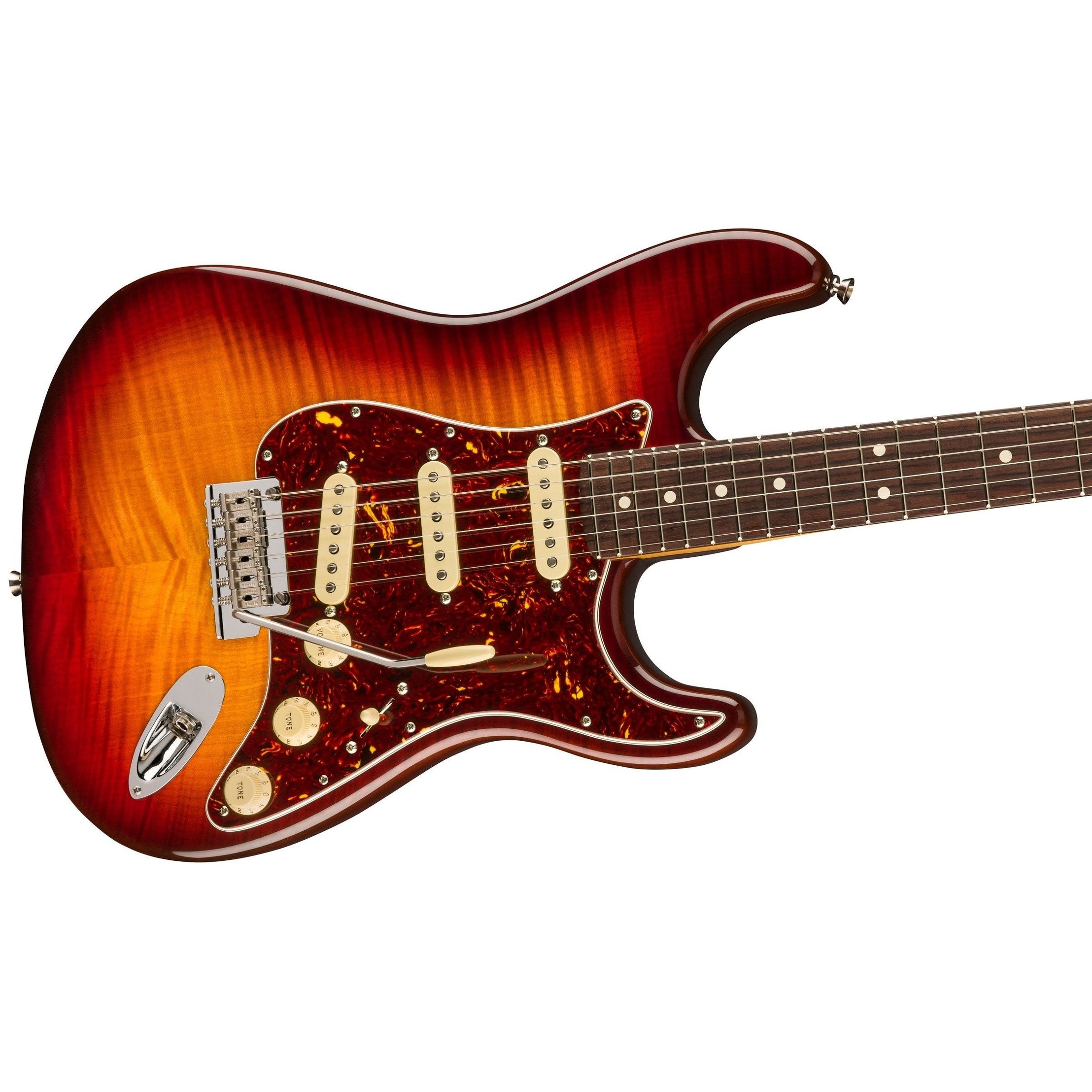 Đàn Guitar Điện Fender 70th Anniversary American Professional II Stratocaster - Comet Burst, Rosewood Fingerboard-Mai Nguyên Music