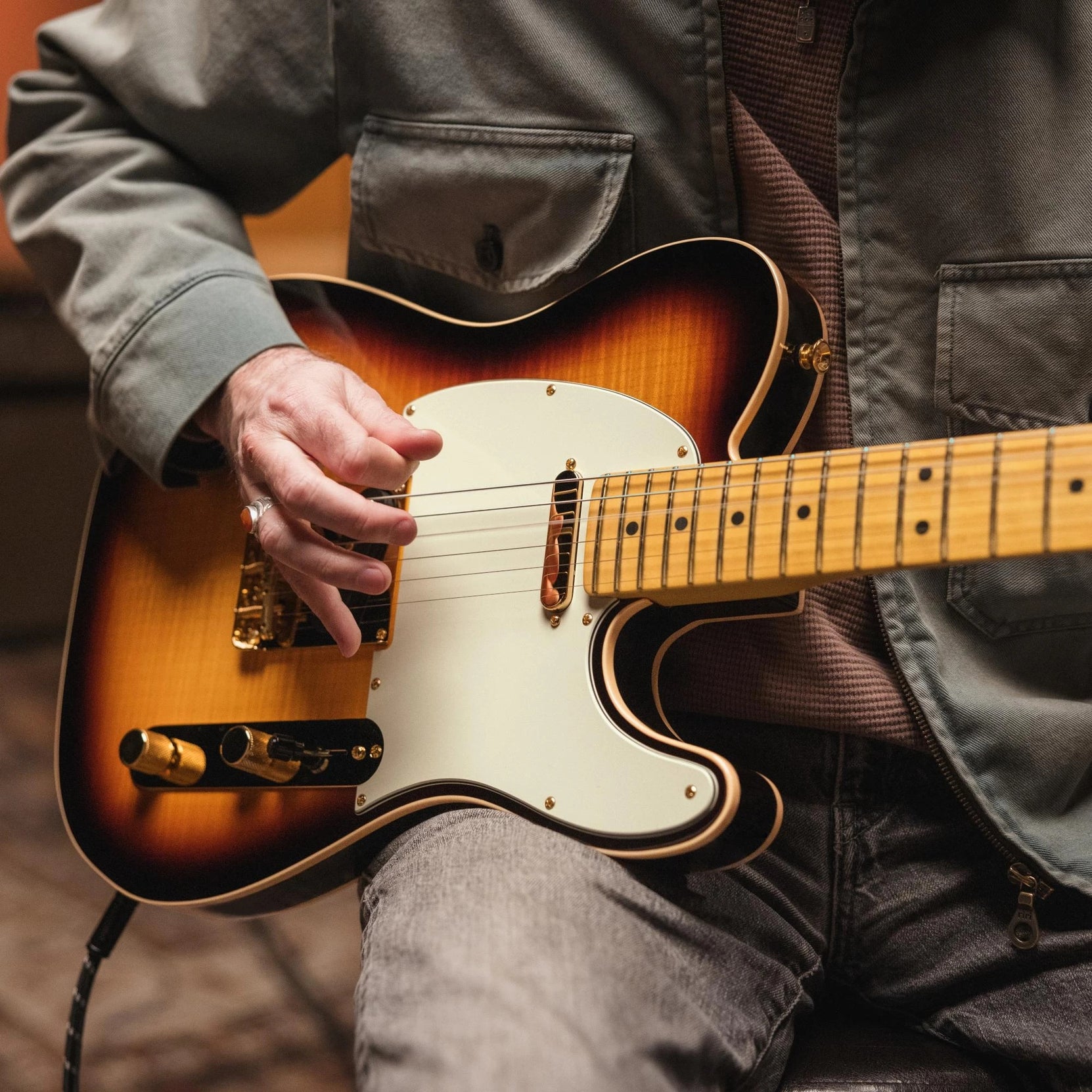 Đàn Guitar Điện Fender 75th Anniversary American Professional Custom Telecaster, Maple Fingerboard-Mai Nguyên Music