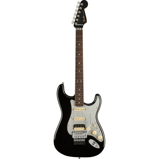 Đàn Guitar Điện Fender American Ultra Luxe Stratocaster Floyd Rose HSS, Rosewood Fingerboard, Mystic Black-Mai Nguyên Music