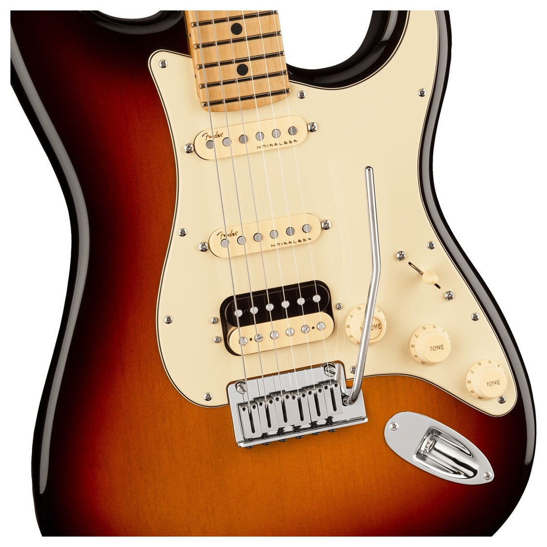 Đàn Guitar Điện Fender American Ultra Stratocaster HSS, Maple Fingerboard-Mai Nguyên Music