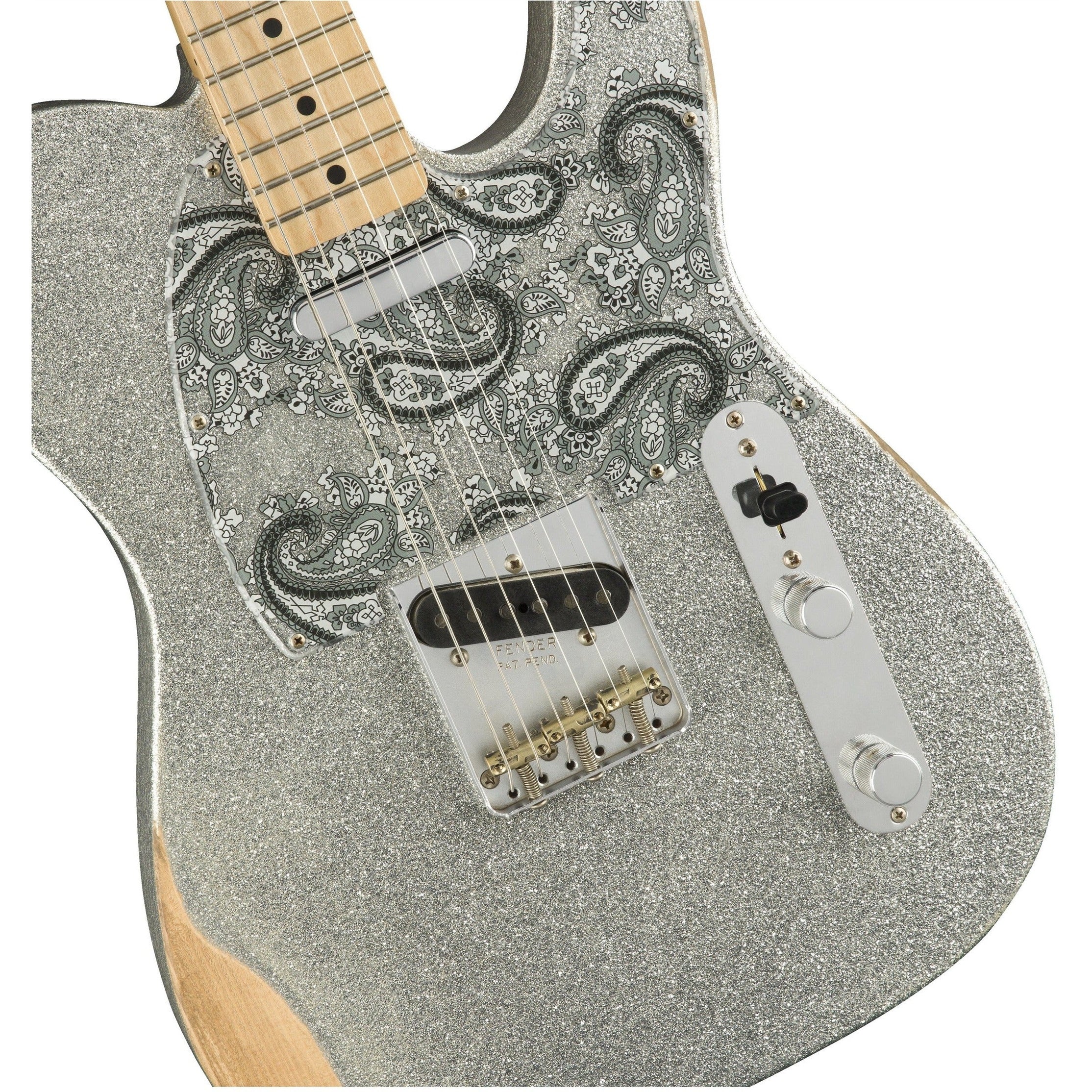 Đàn Guitar Điện Fender Artist Brad Paisley Road Worn Telecaster-Mai Nguyên Music