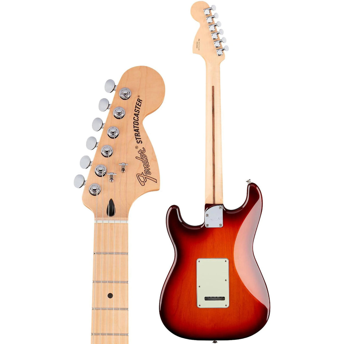 Đàn Guitar Điện Fender Deluxe Strat HSS, Maple Fingerboard, Tobacco Sunburst-Mai Nguyên Music