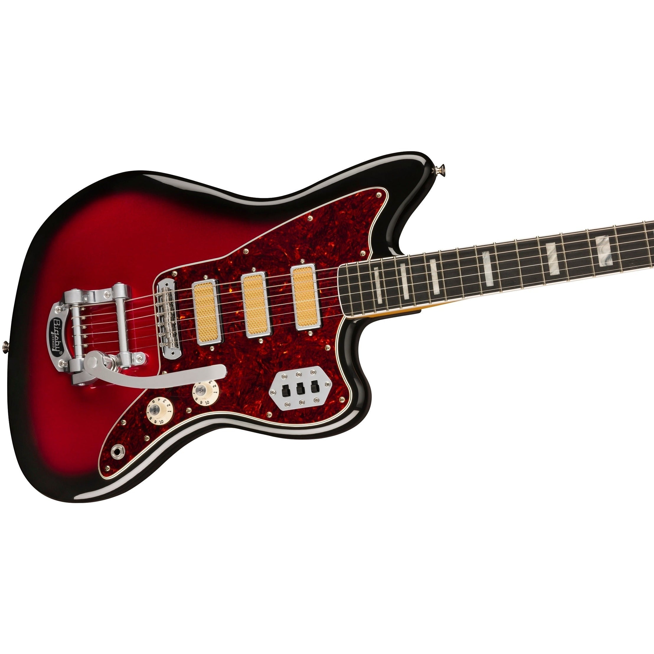 Đàn Guitar Điện Fender Gold Foil Jazzmaster-Mai Nguyên Music