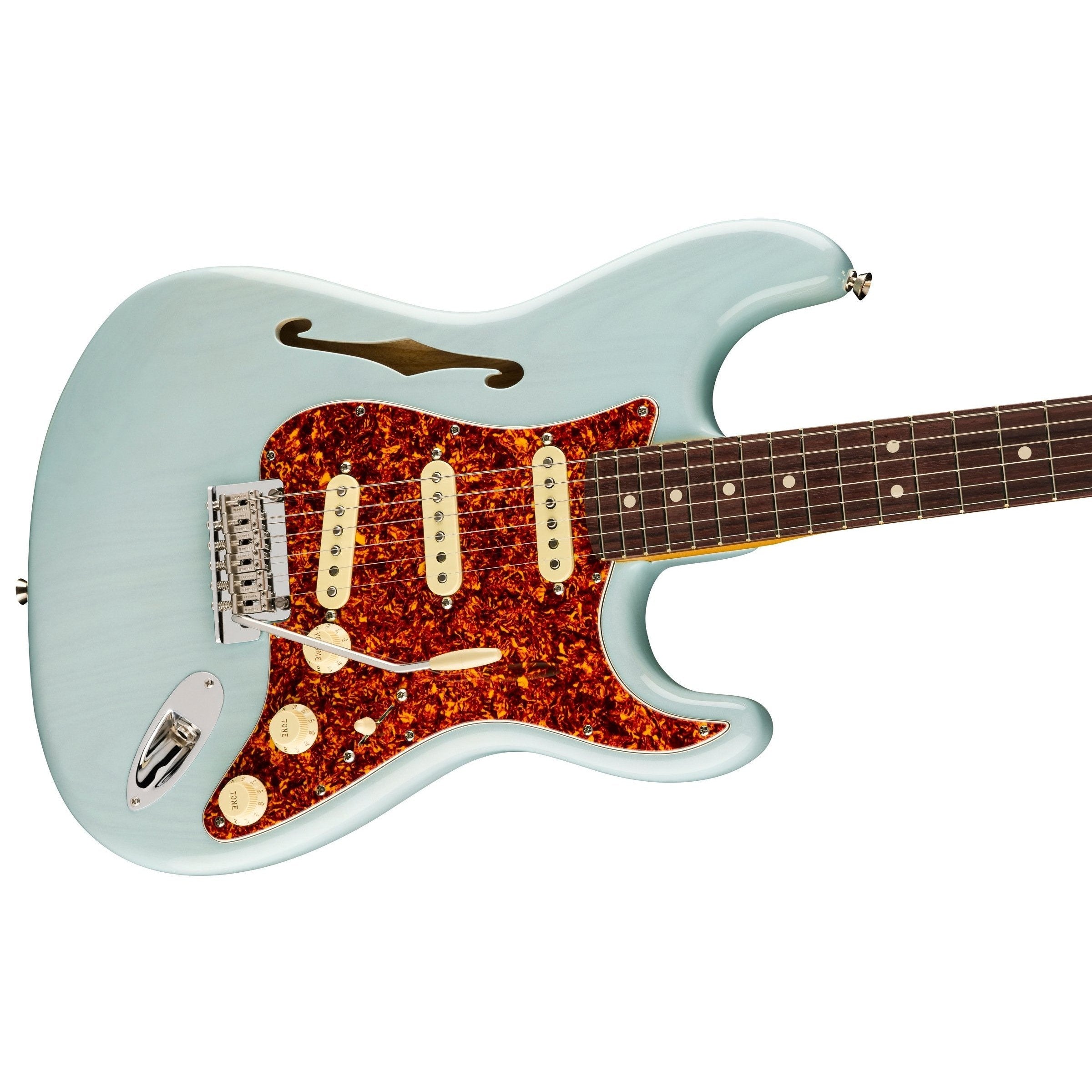 Đàn Guitar Điện Fender Limited Edition American Professional II Stratocaster Thinline-Mai Nguyên Music