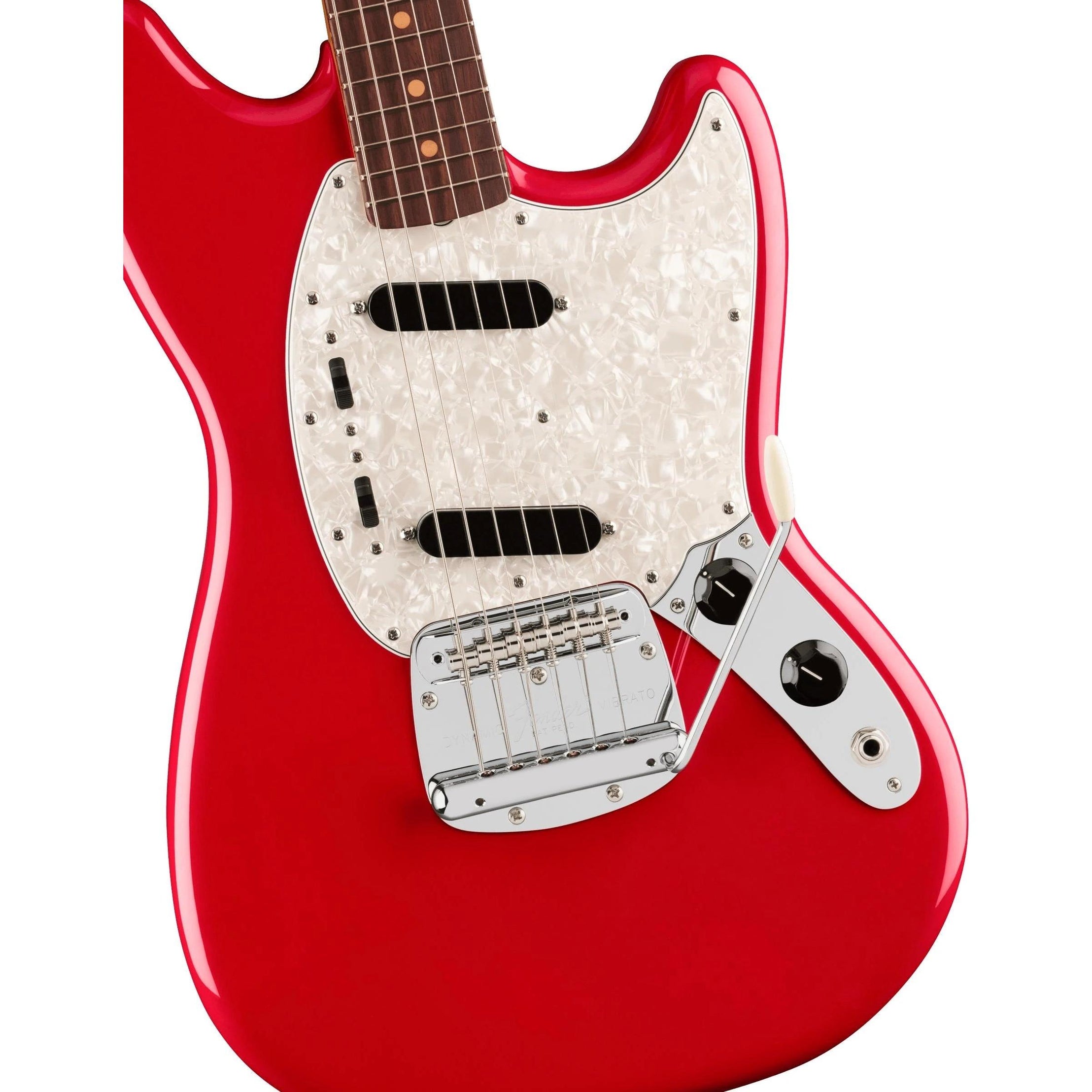 Đàn Guitar Điện Fender Vintera III Mid 60s Mustang, Rosewood Fingerboard-Mai Nguyên Music