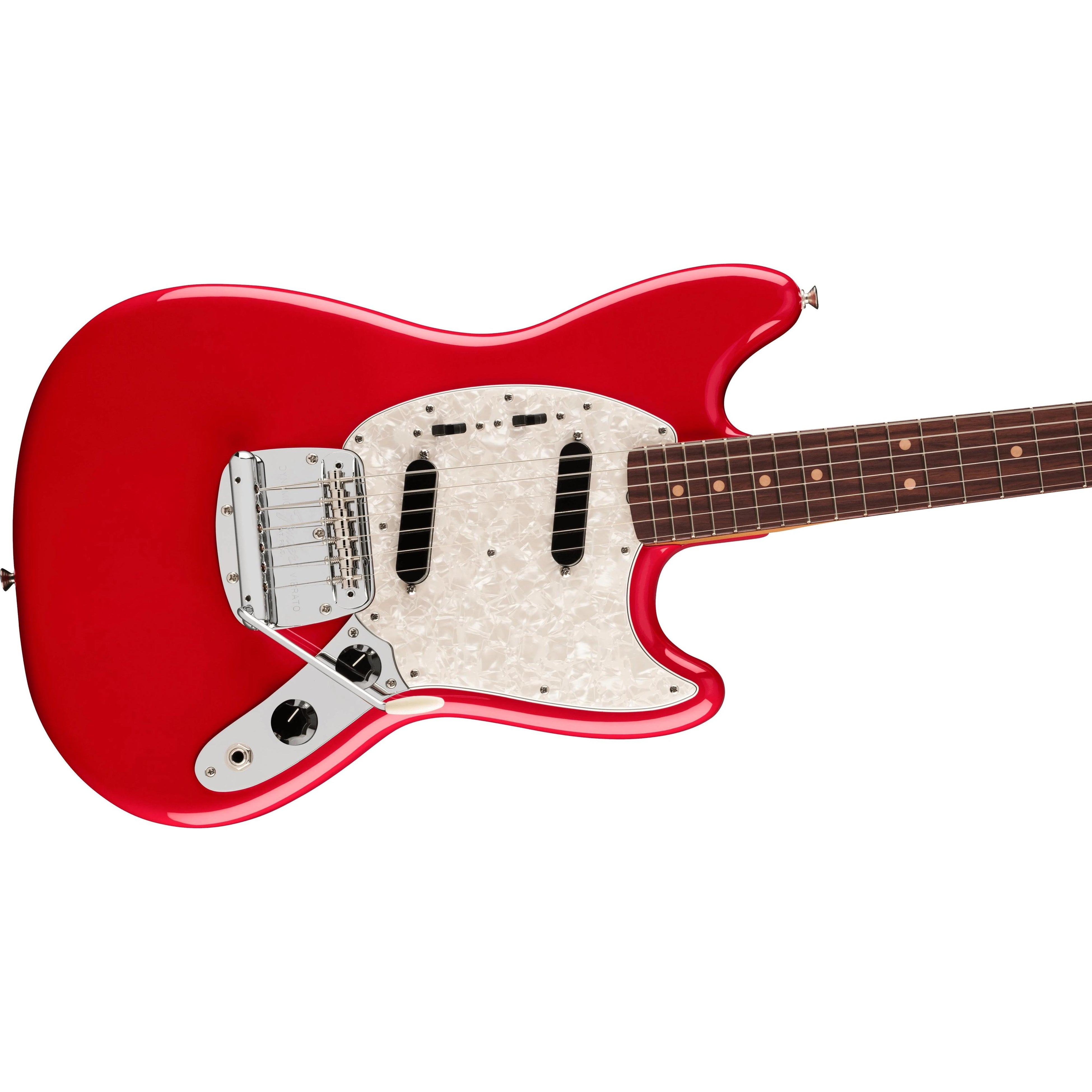 Đàn Guitar Điện Fender Vintera III Mid 60s Mustang, Rosewood Fingerboard-Mai Nguyên Music