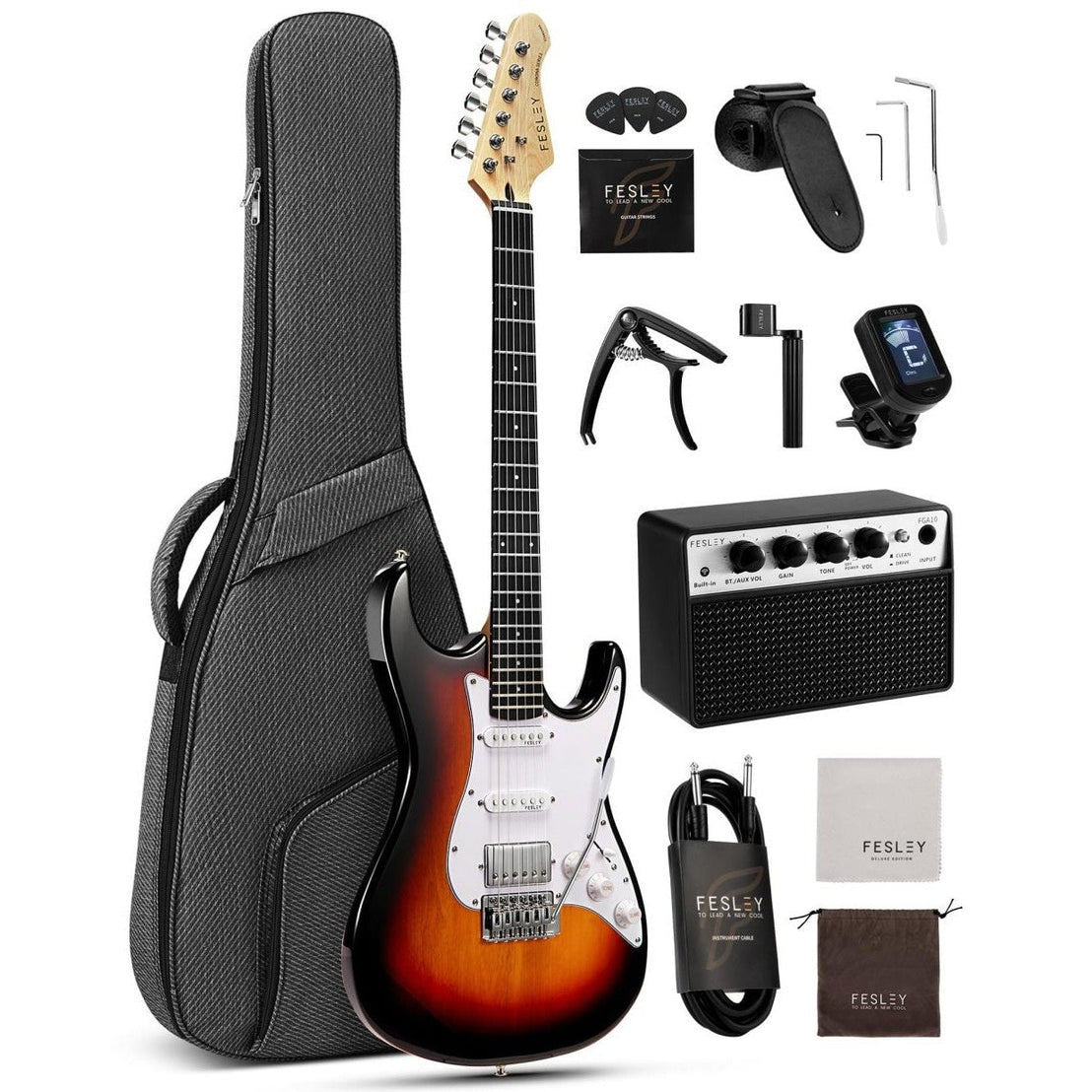 Đàn Guitar Điện Fesley FST100-Mai Nguyên Music