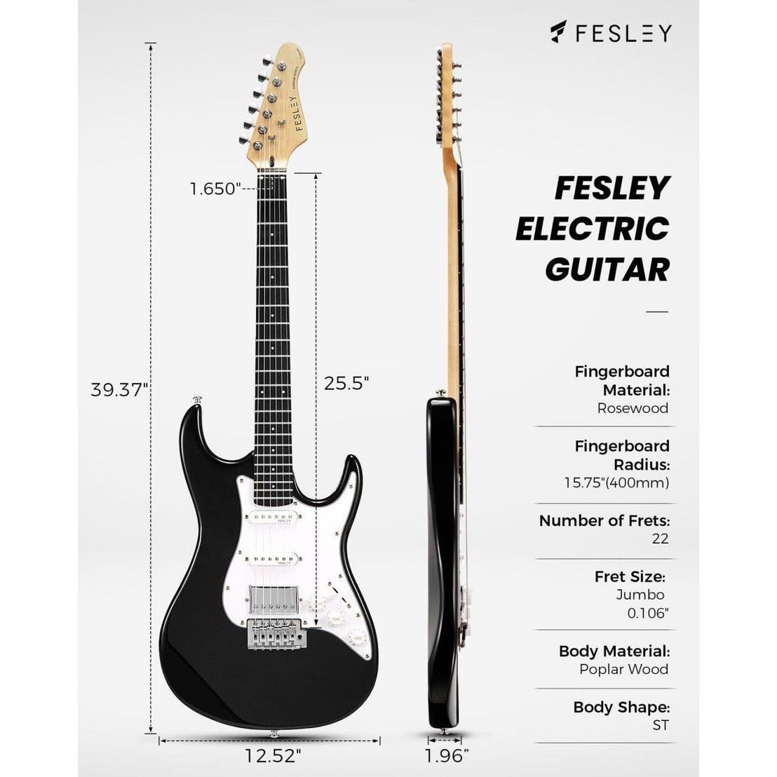 Đàn Guitar Điện Fesley FST100-Mai Nguyên Music