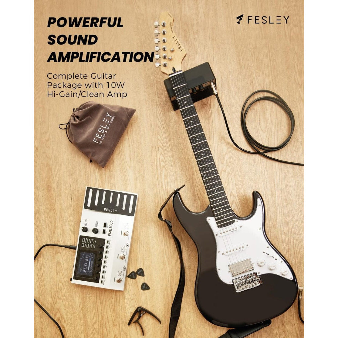 Đàn Guitar Điện Fesley FST100-Mai Nguyên Music