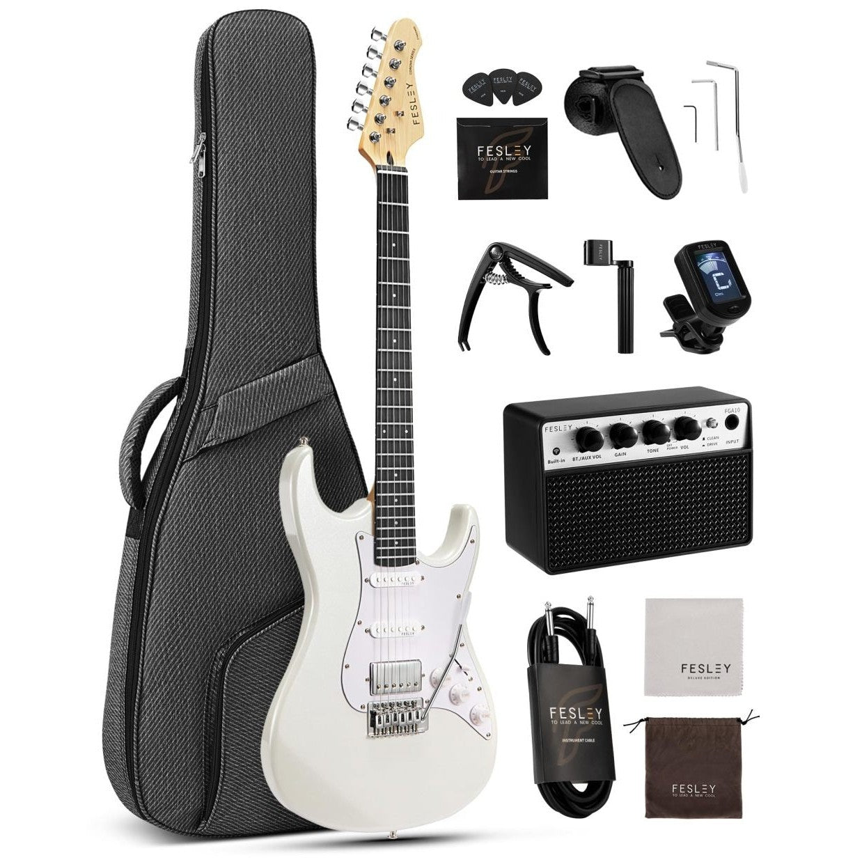 Đàn Guitar Điện Fesley FST100-Mai Nguyên Music