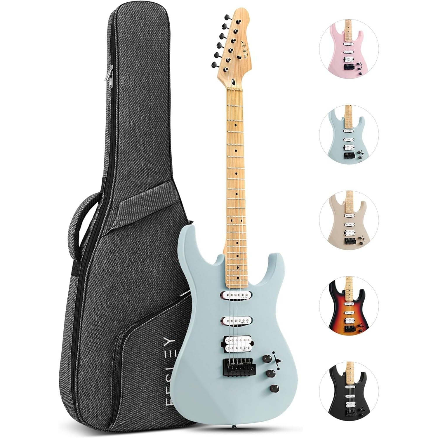 Đàn Guitar Điện Fesley FST350M-Mai Nguyên Music