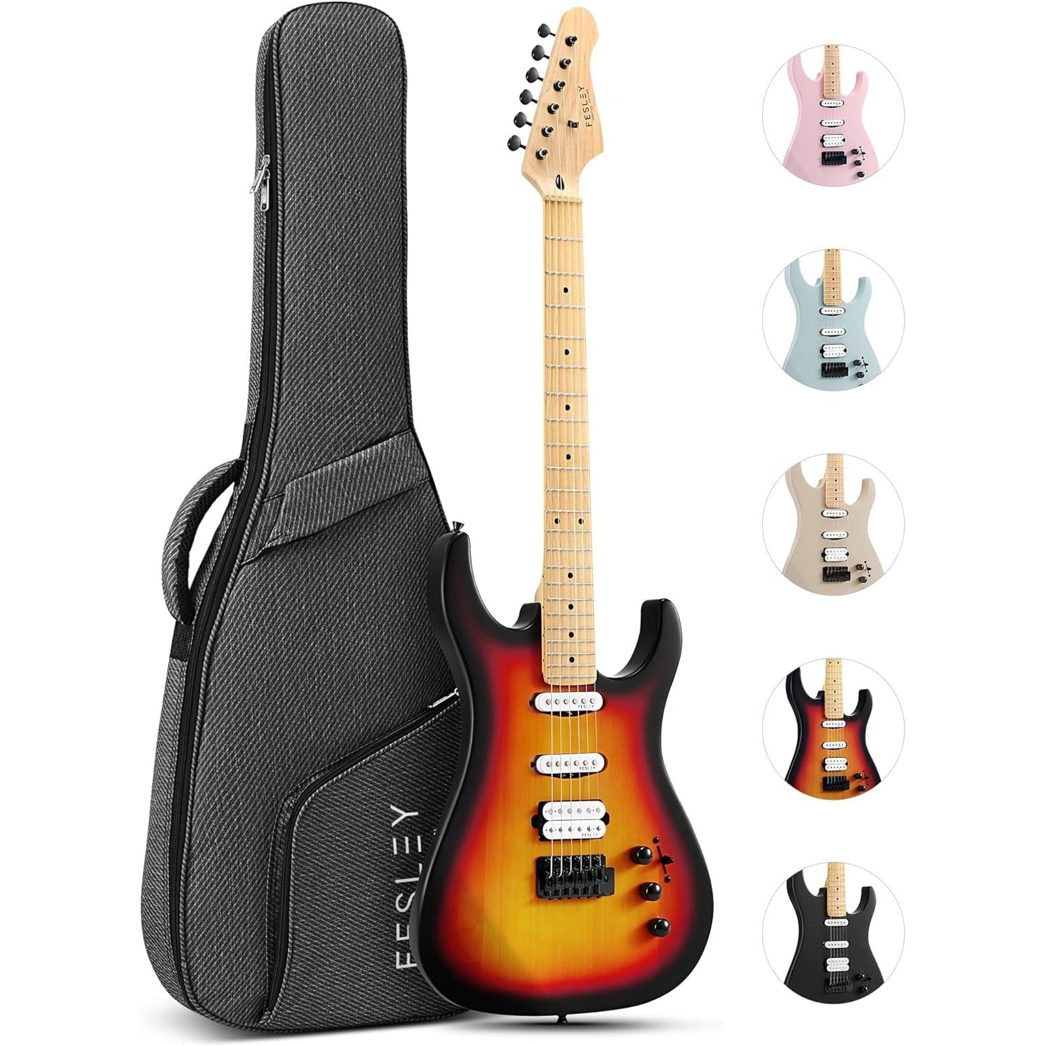 Đàn Guitar Điện Fesley FST350M-Mai Nguyên Music