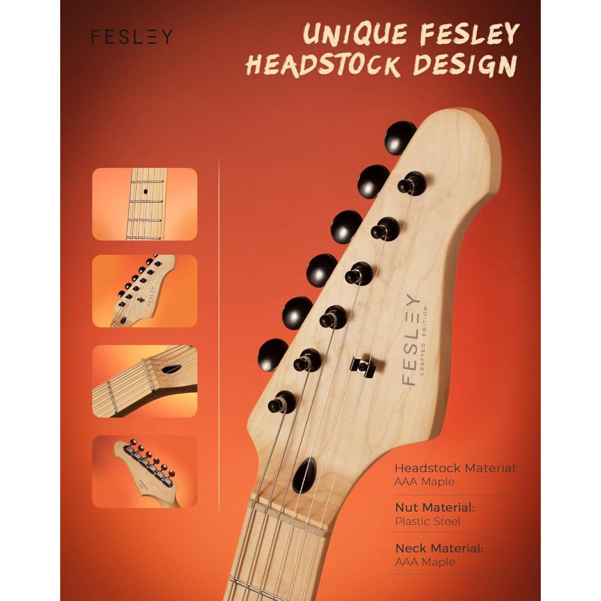 Đàn Guitar Điện Fesley FST350M-Mai Nguyên Music
