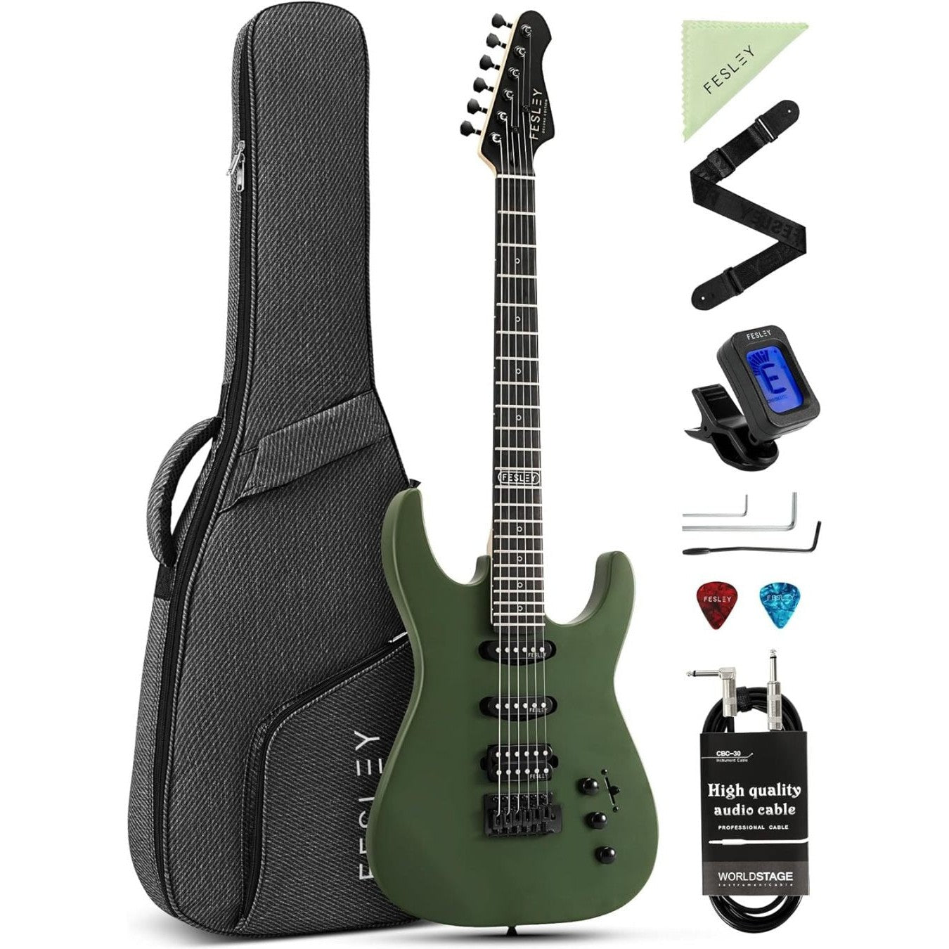 Đàn Guitar Điện Fesley FST400M-Mai Nguyên Music