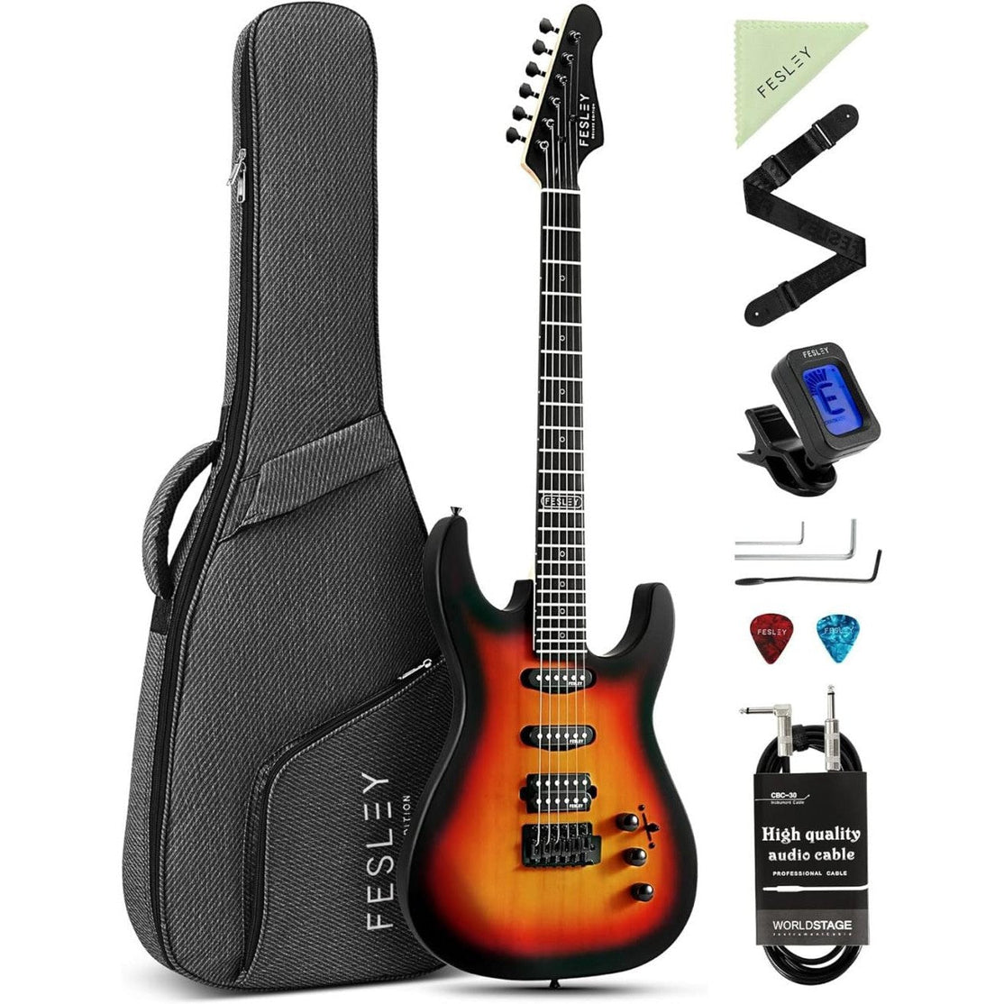 Đàn Guitar Điện Fesley FST400M-Mai Nguyên Music