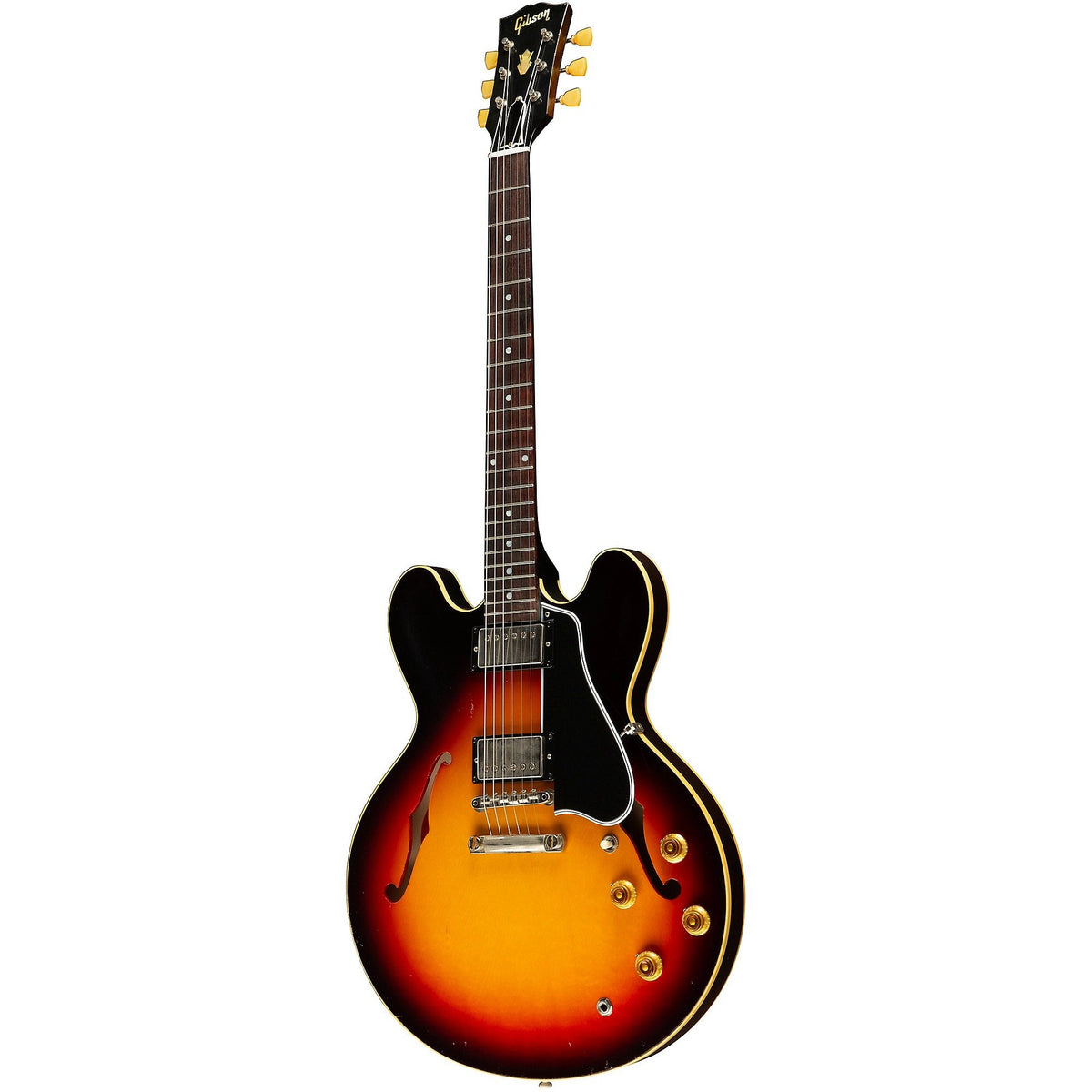 Đàn Guitar Điện Gibson Custom Murphy Lab 1958 ES-335 Light Aged Semi-Hollowbody - Tri-Burst-Mai Nguyên Music