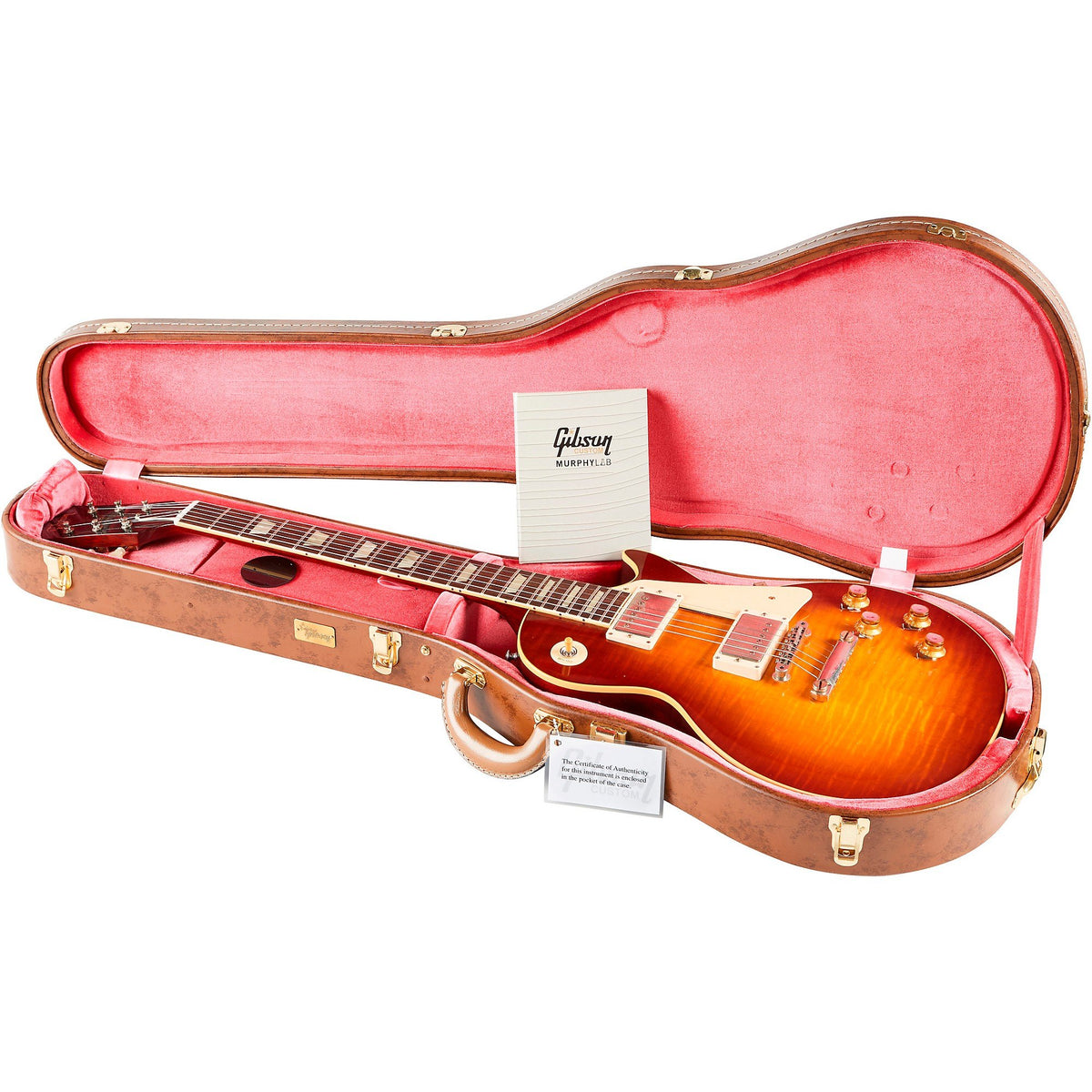 Đàn Guitar Điện Gibson Custom Murphy Lab 1960 Les Paul Standard Reissue Ultra Light Aged