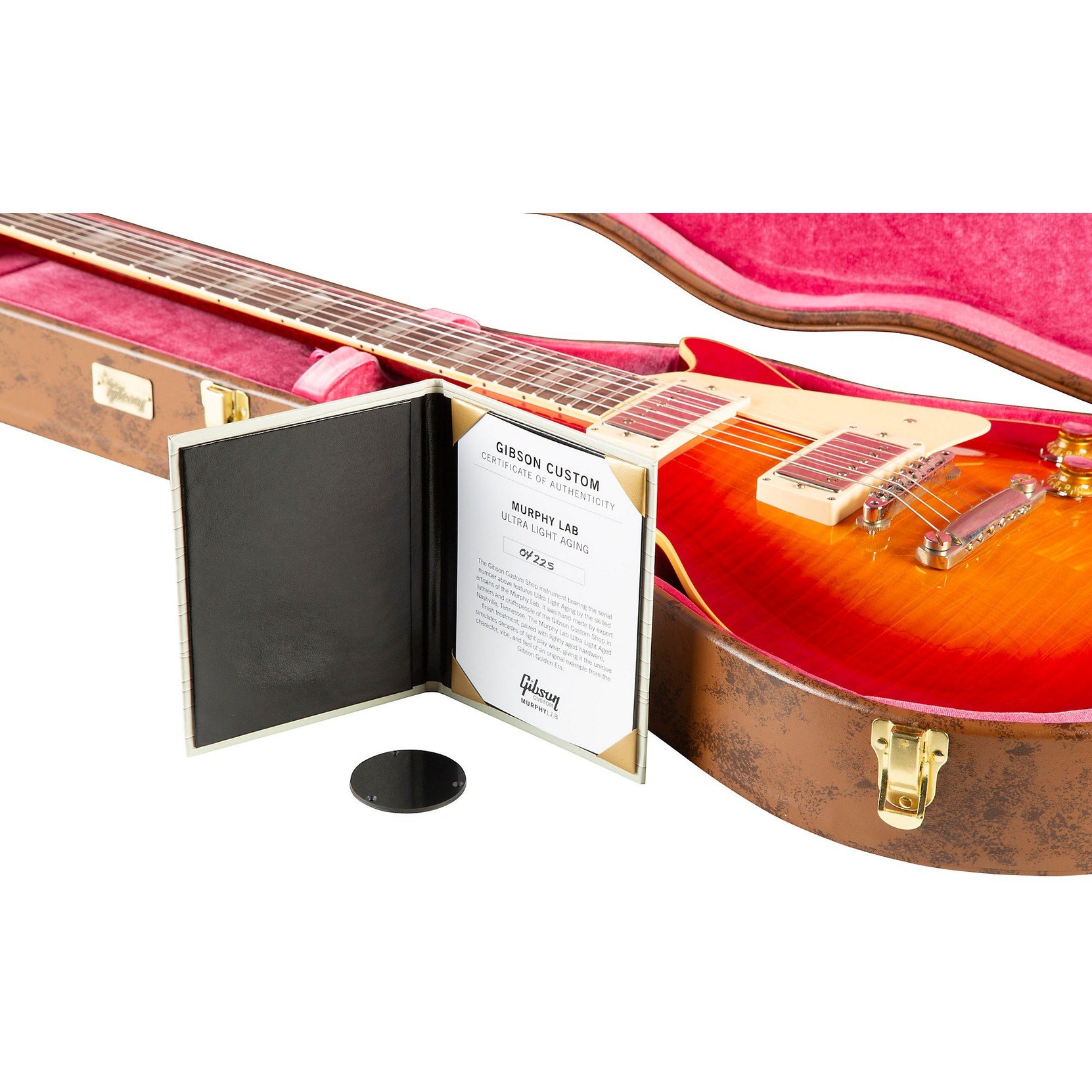 Đàn Guitar Điện Gibson Custom Murphy Lab 1960 Les Paul Standard Reissue Ultra Light Aged