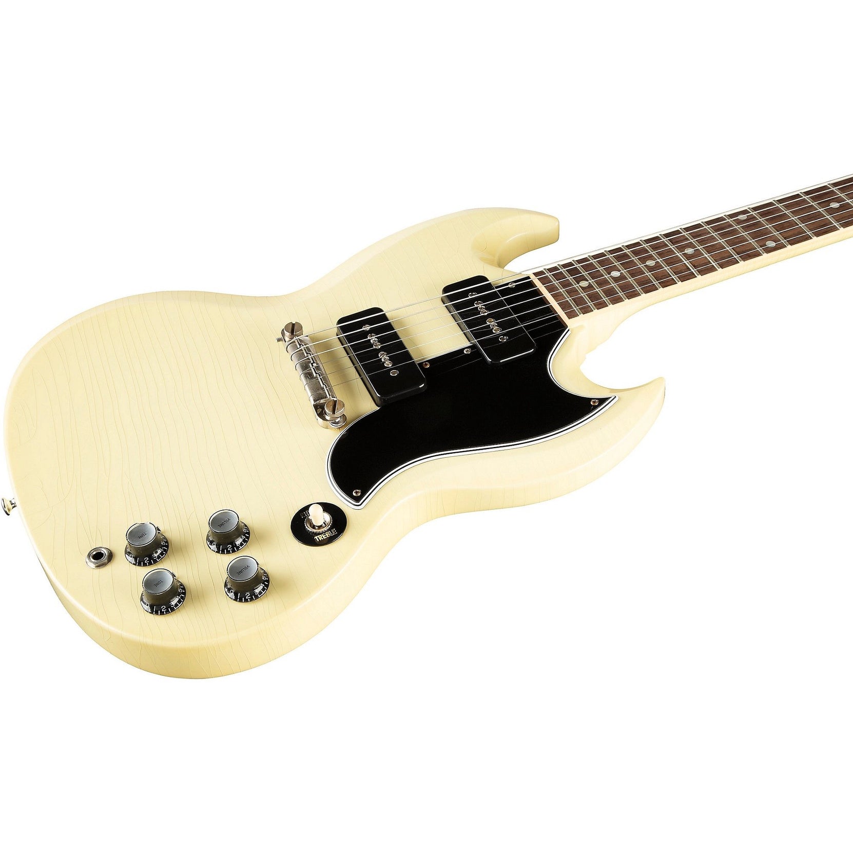 Đàn Guitar Điện Gibson Custom Murphy Lab 1963 SG Special Reissue Lightning Bar Ultra Light Aged - Classic White-Mai Nguyên Music