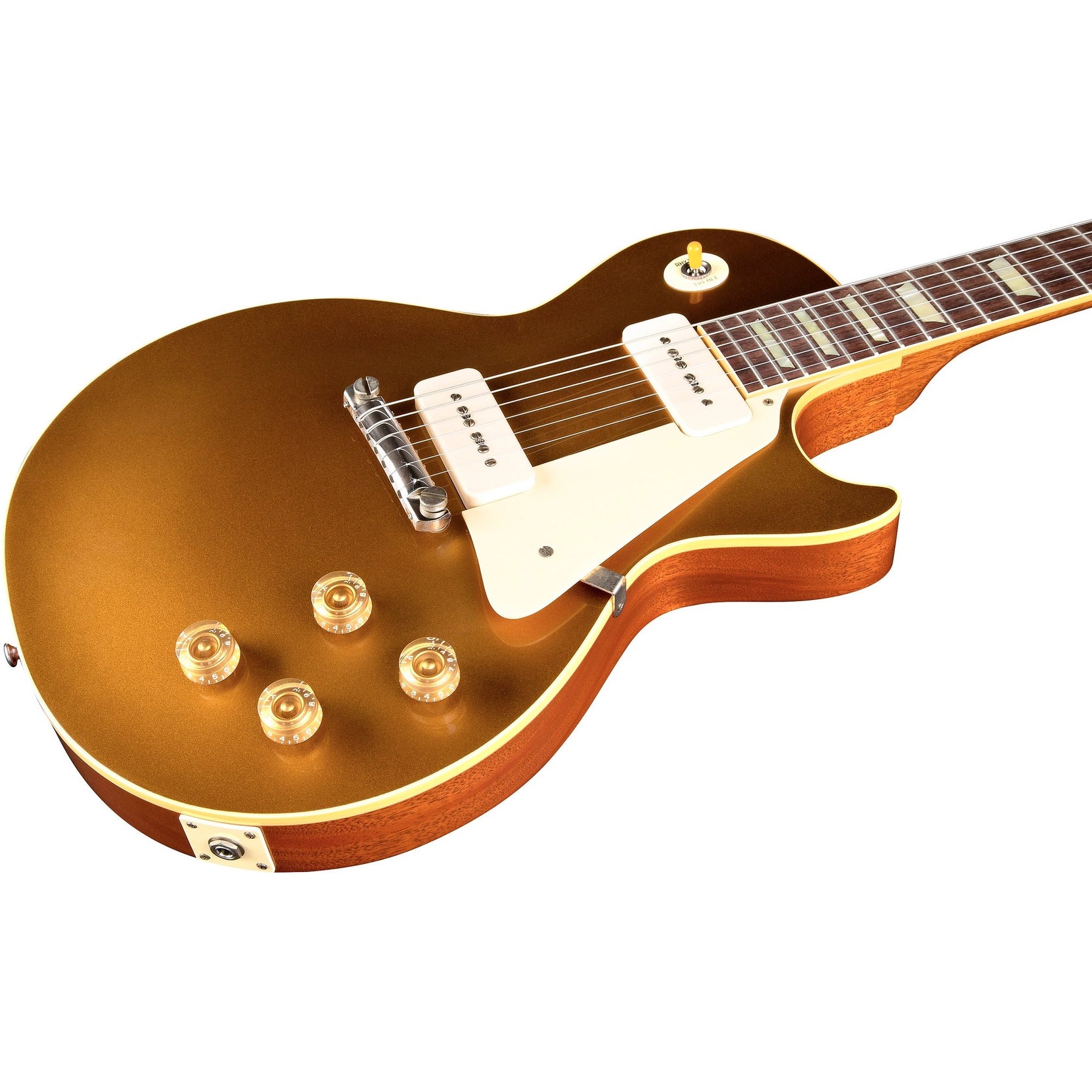 Đàn Guitar Điện Gibson Historic Collection Custom 1954 Les Paul Goldtop Reissue VOS - Double Gold-Mai Nguyên Music