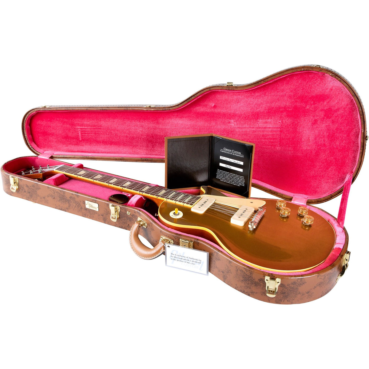 Đàn Guitar Điện Gibson Historic Collection Custom 1954 Les Paul Goldtop Reissue VOS - Double Gold-Mai Nguyên Music