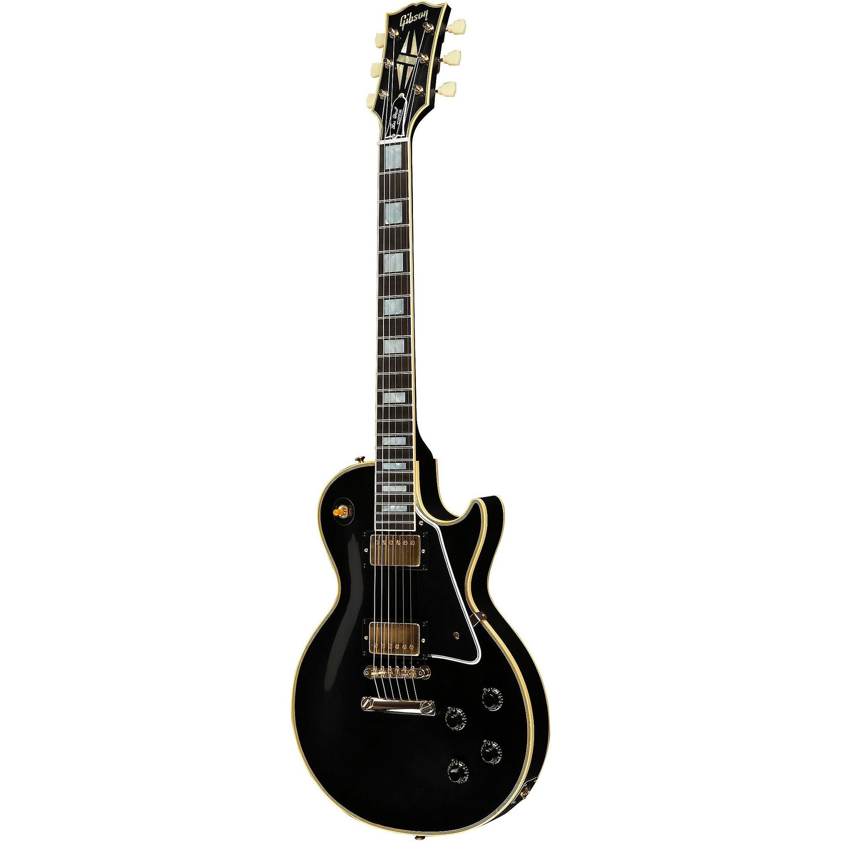 Đàn Guitar Điện Gibson Historic Collection Custom 1957 Les Paul Custom Reissue 2-Pickup VOS - Ebony-Mai Nguyên Music