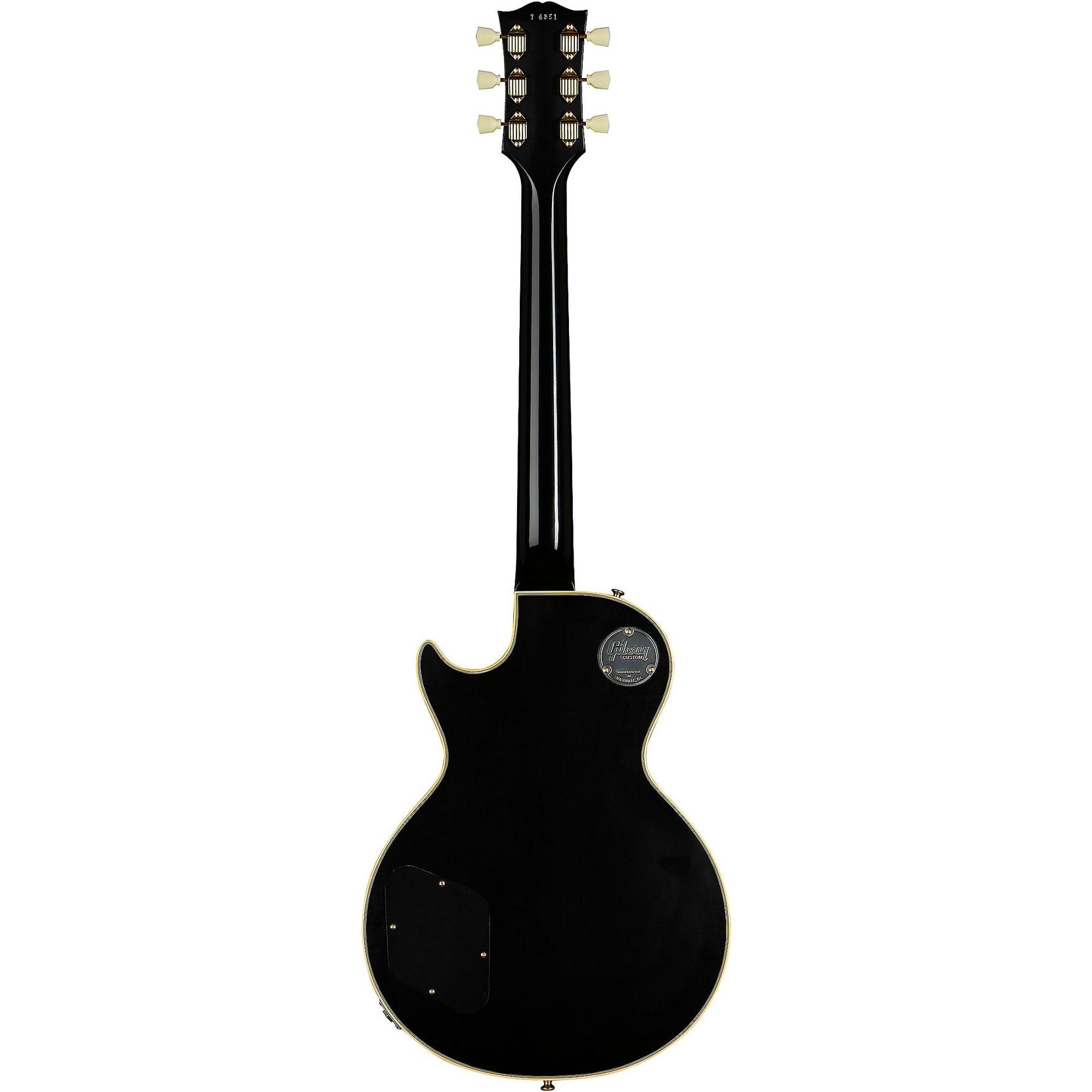 Đàn Guitar Điện Gibson Historic Collection Custom 1957 Les Paul Custom Reissue 2-Pickup VOS - Ebony-Mai Nguyên Music