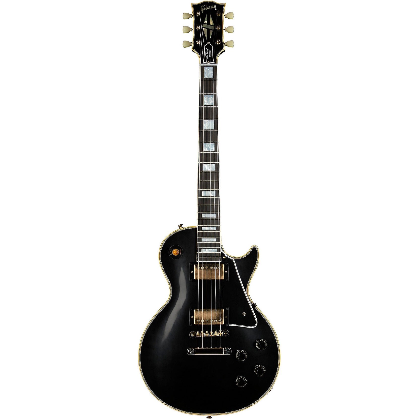 Đàn Guitar Điện Gibson Historic Collection Custom 1957 Les Paul Custom Reissue 2-Pickup VOS - Ebony-Mai Nguyên Music