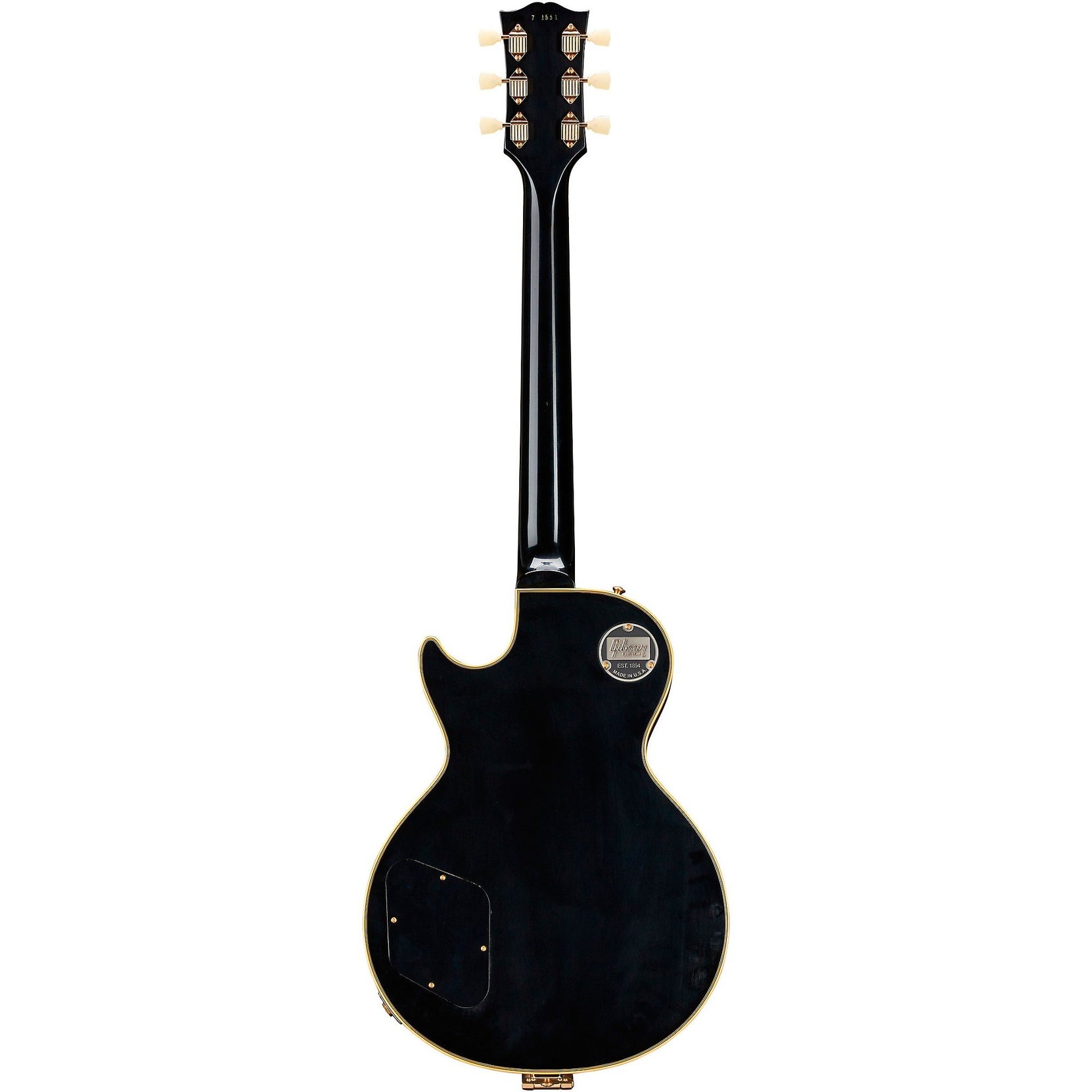 Đàn Guitar Điện Gibson Historic Collection Custom 1957 Les Paul Custom Reissue 3-Pickup Bigsby VOS - Ebony-Mai Nguyên Music