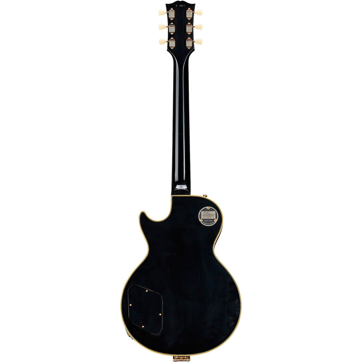 Đàn Guitar Điện Gibson Historic Collection Custom 1957 Les Paul Custom Reissue 3-Pickup Bigsby VOS - Ebony-Mai Nguyên Music